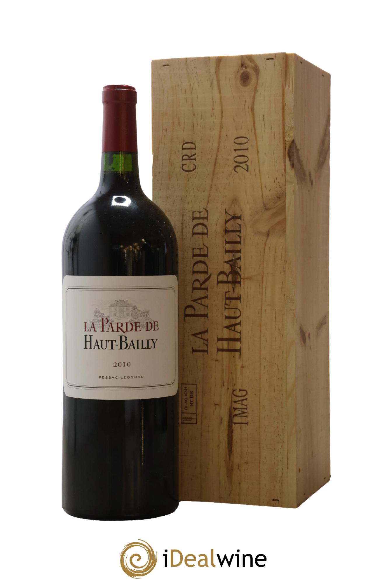 Haut Bailly II (Anciennement La Parde de Haut-Bailly) Second Vin 2010 - Lot de 1 magnum - 1