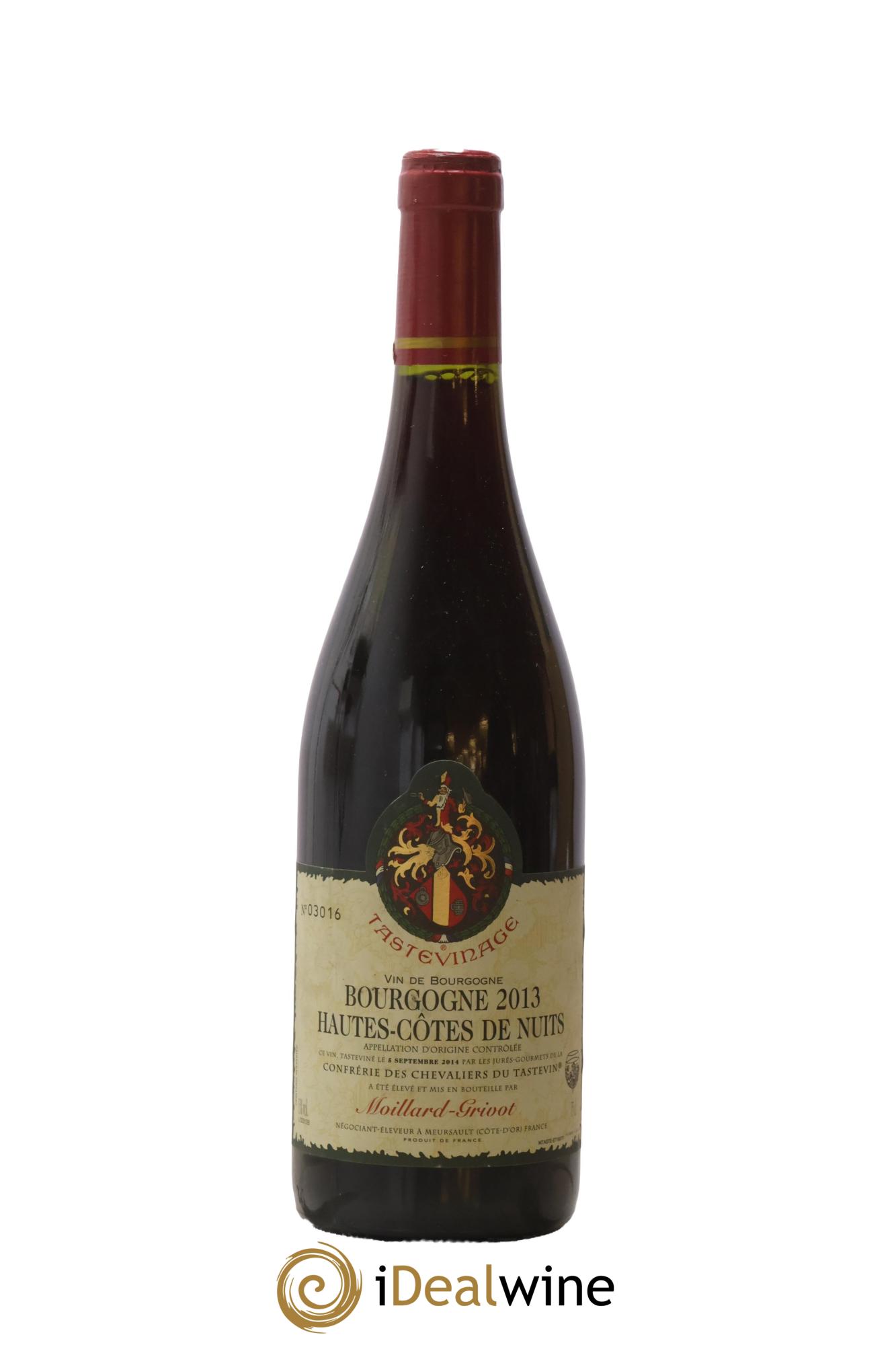 Hautes-Côtes de Nuits Tastevinage Moillard-Grivot 2013 - Lotto di 1 bottiglia - 0
