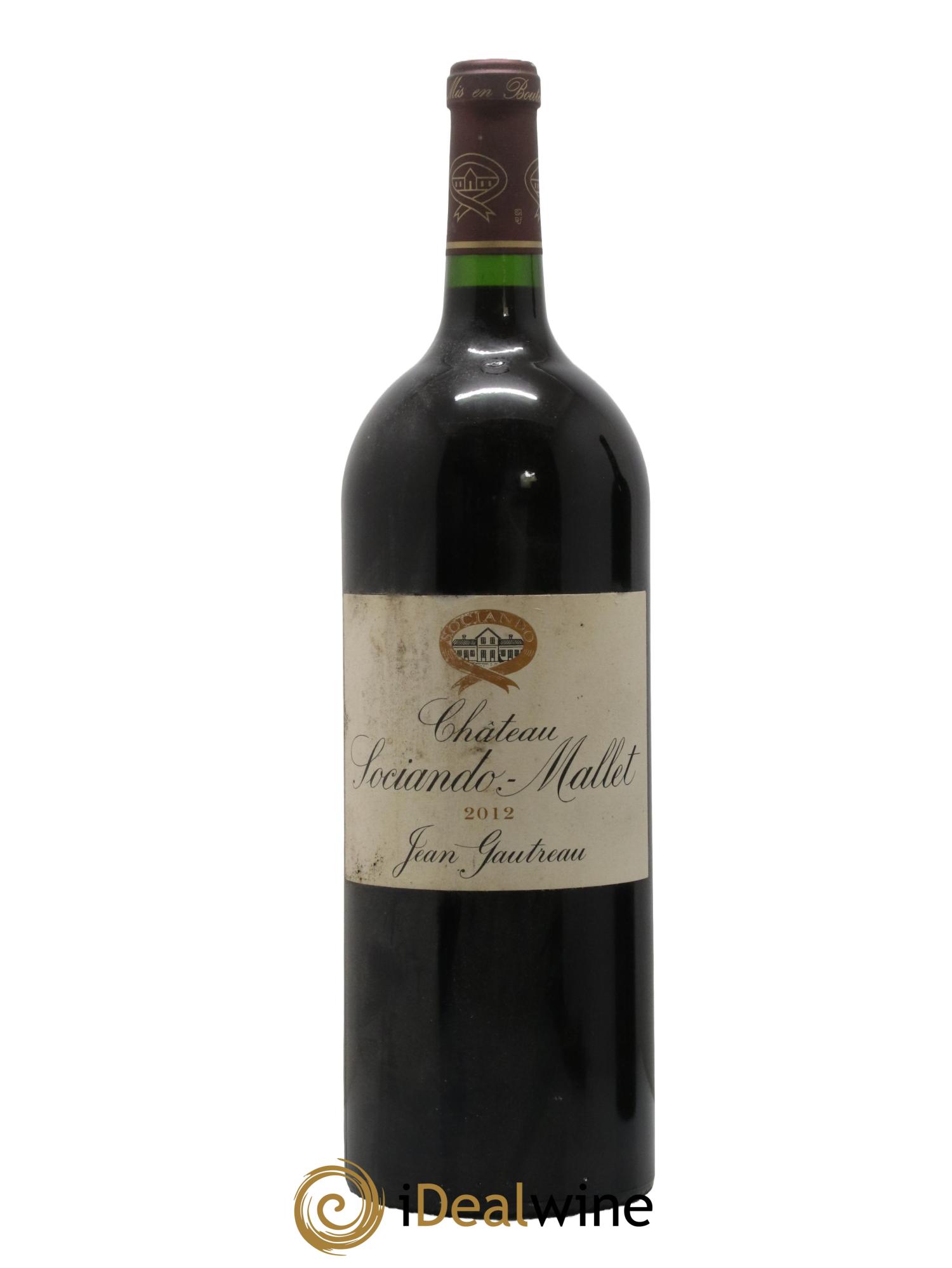 Château Sociando Mallet 2012 - Lot de 1 magnum - 0