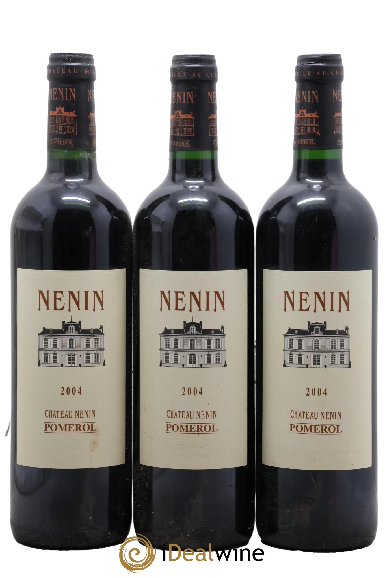 Château Nenin 2004 - Posten von 3 Flaschen - 0