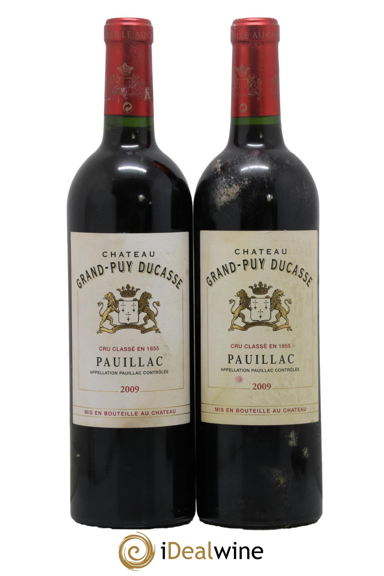 Château Grand Puy Ducasse 5ème Grand Cru Classé 2009 - Posten von 2 Flaschen - 0