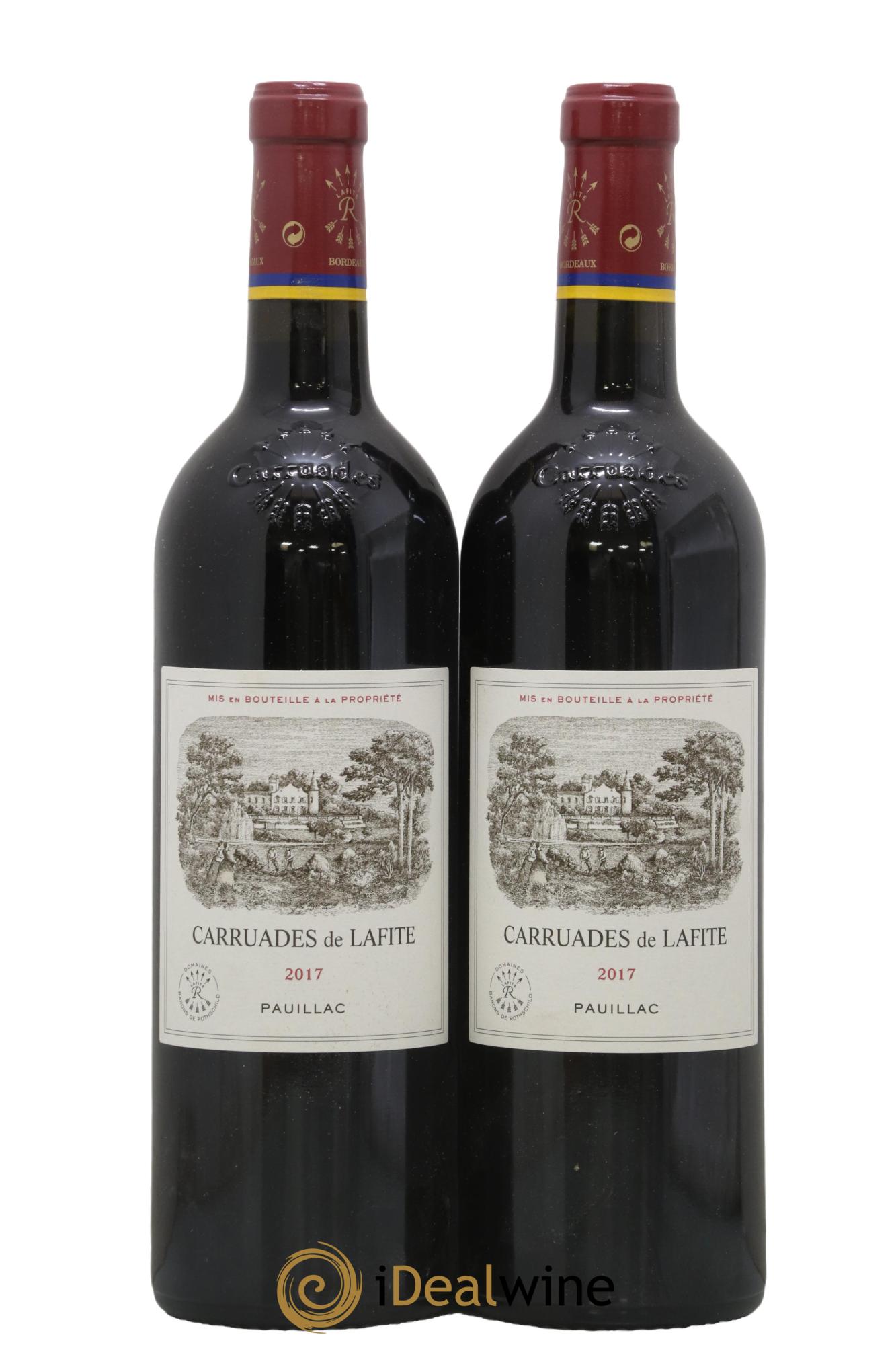 Carruades de Lafite Rothschild Second Vin 2017 - Lot de 2 bouteilles - 0