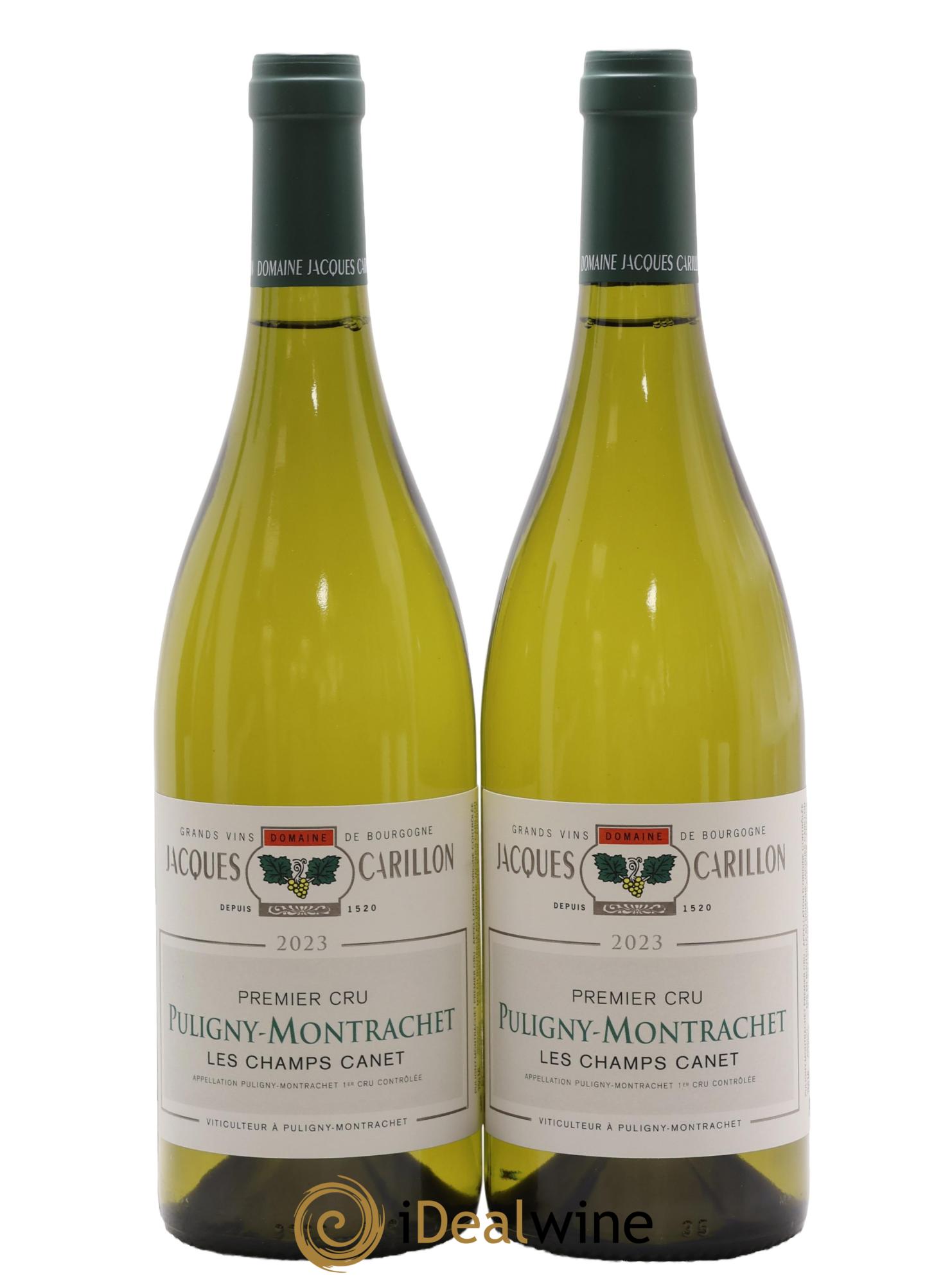 Puligny-Montrachet 1er Cru Les Champs Canet Jacques Carillon (Domaine) 2023 - Lot de 2 bouteilles - 0