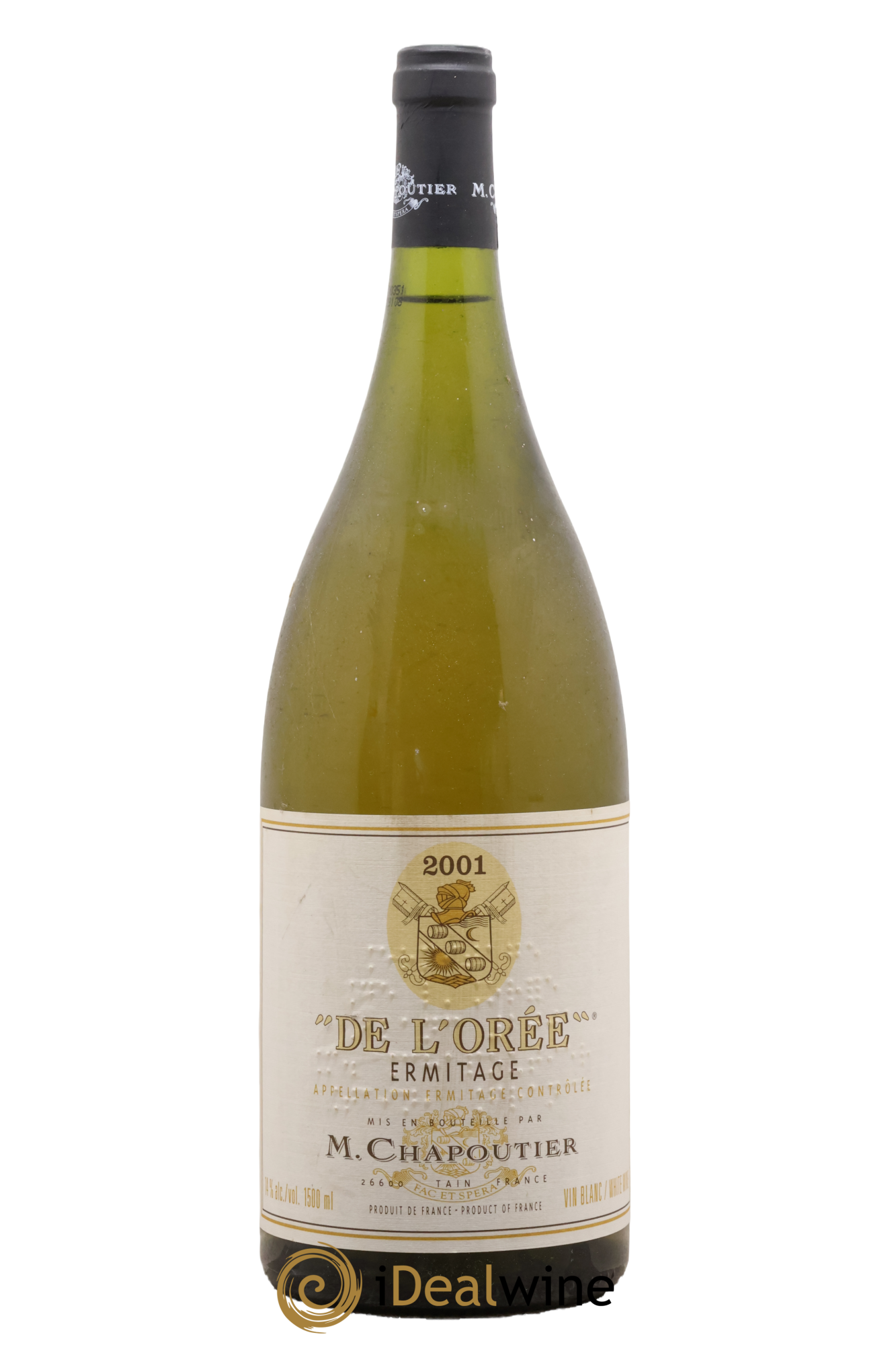 Hermitage Ermitage de l'Orée Chapoutier 2001 - Lot de 1 bouteille - 0