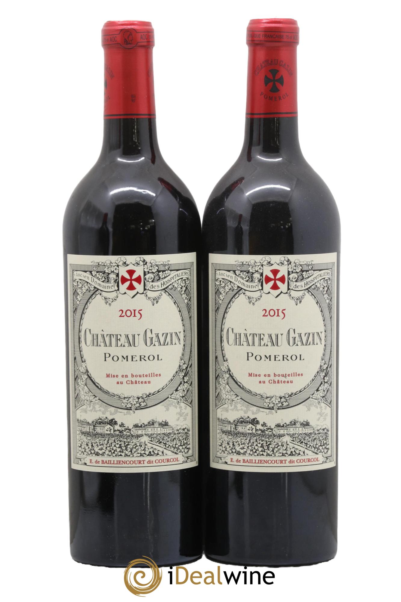 Château Gazin 2015 - Posten von 2 Flaschen - 0