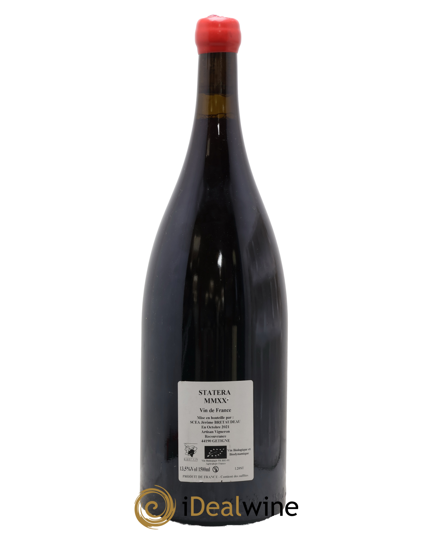 Vin de France Statera Jérôme Bretaudeau - Domaine de Bellevue 2020 - Lot de 1 magnum - 1