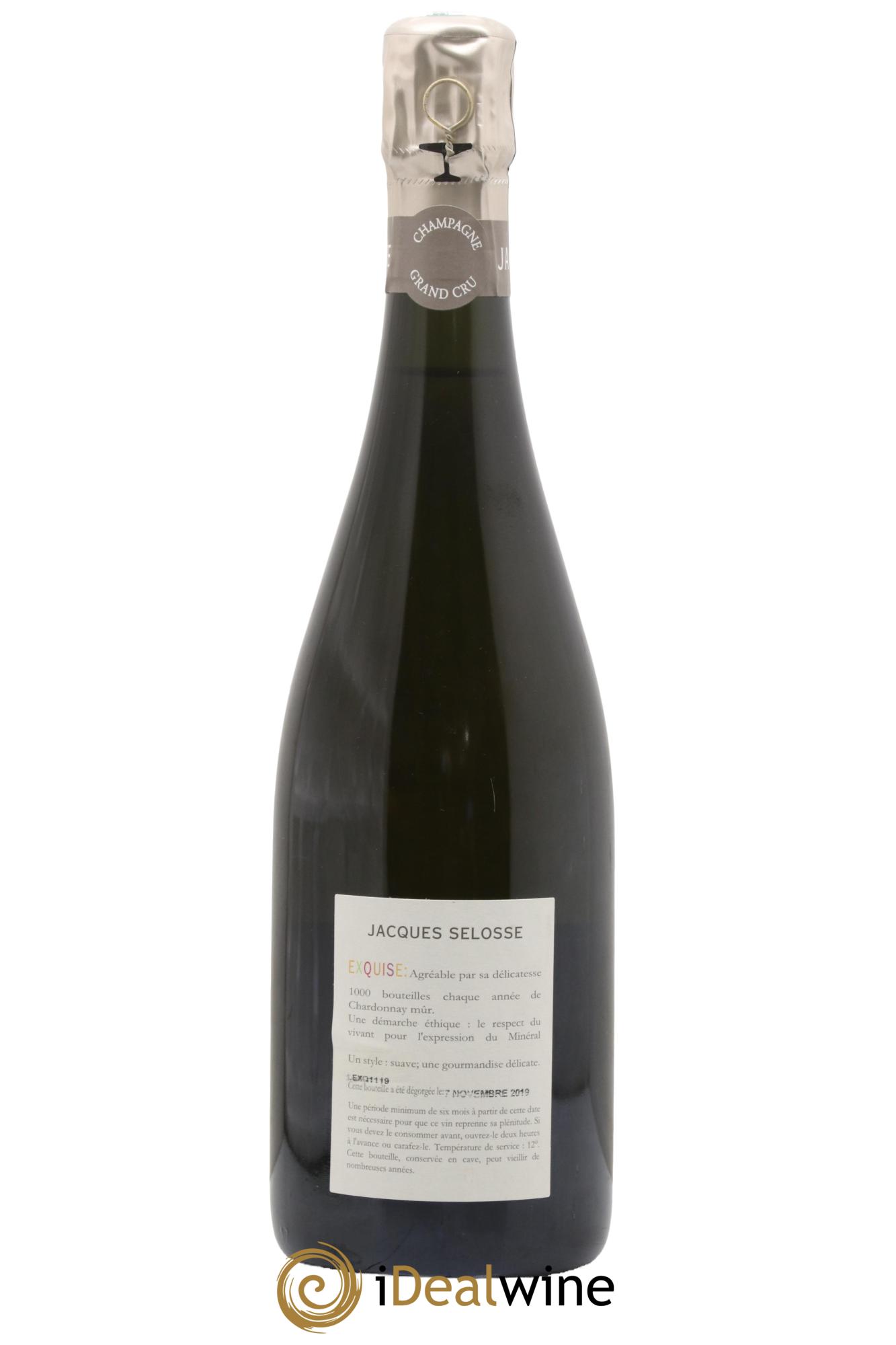 Exquise NV Jacques Selosse - Lotto di 1 bottiglia - 1