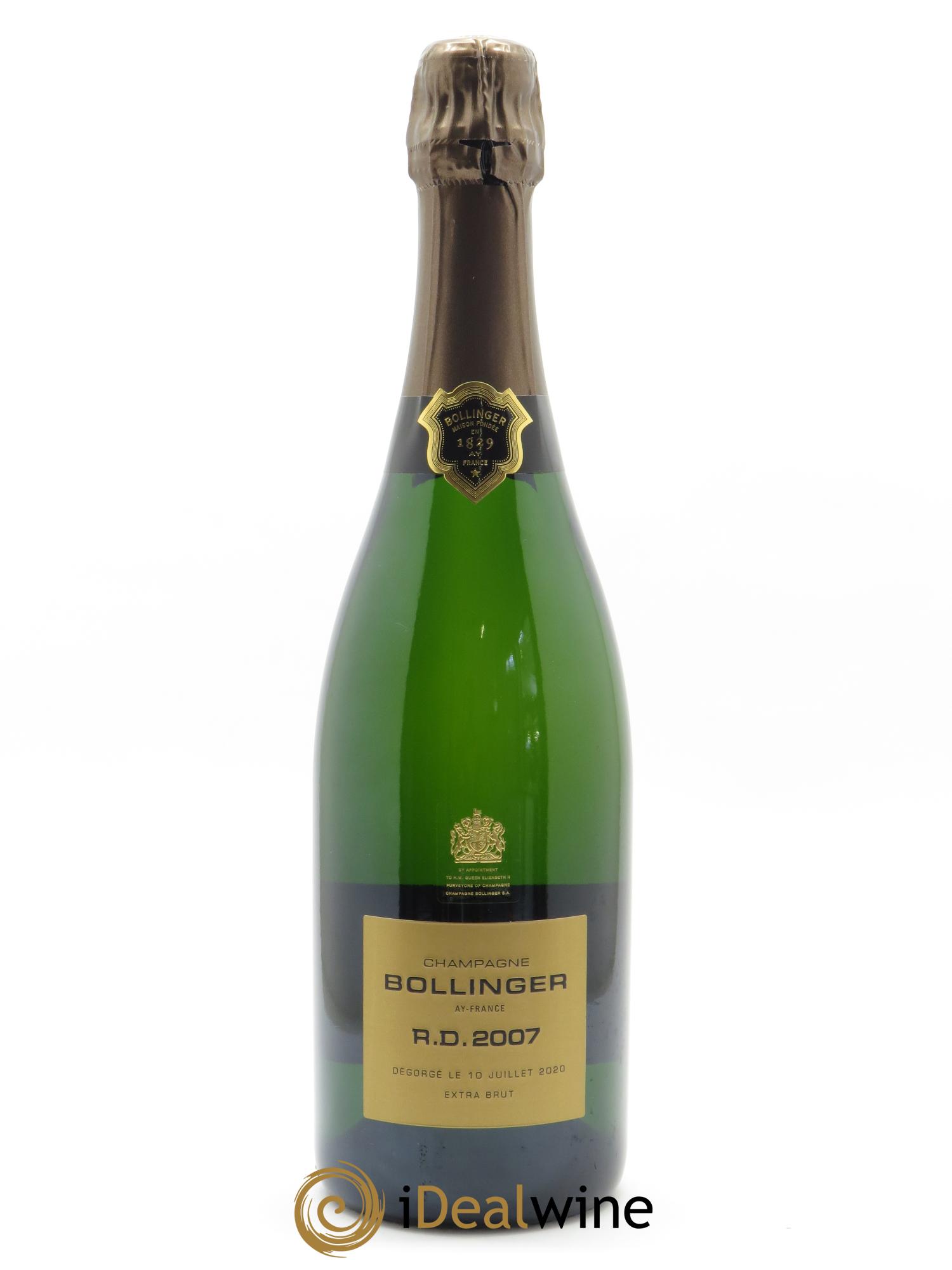R.D. Extra-Brut Bollinger 2007 - Lot of 1 bottle - 1