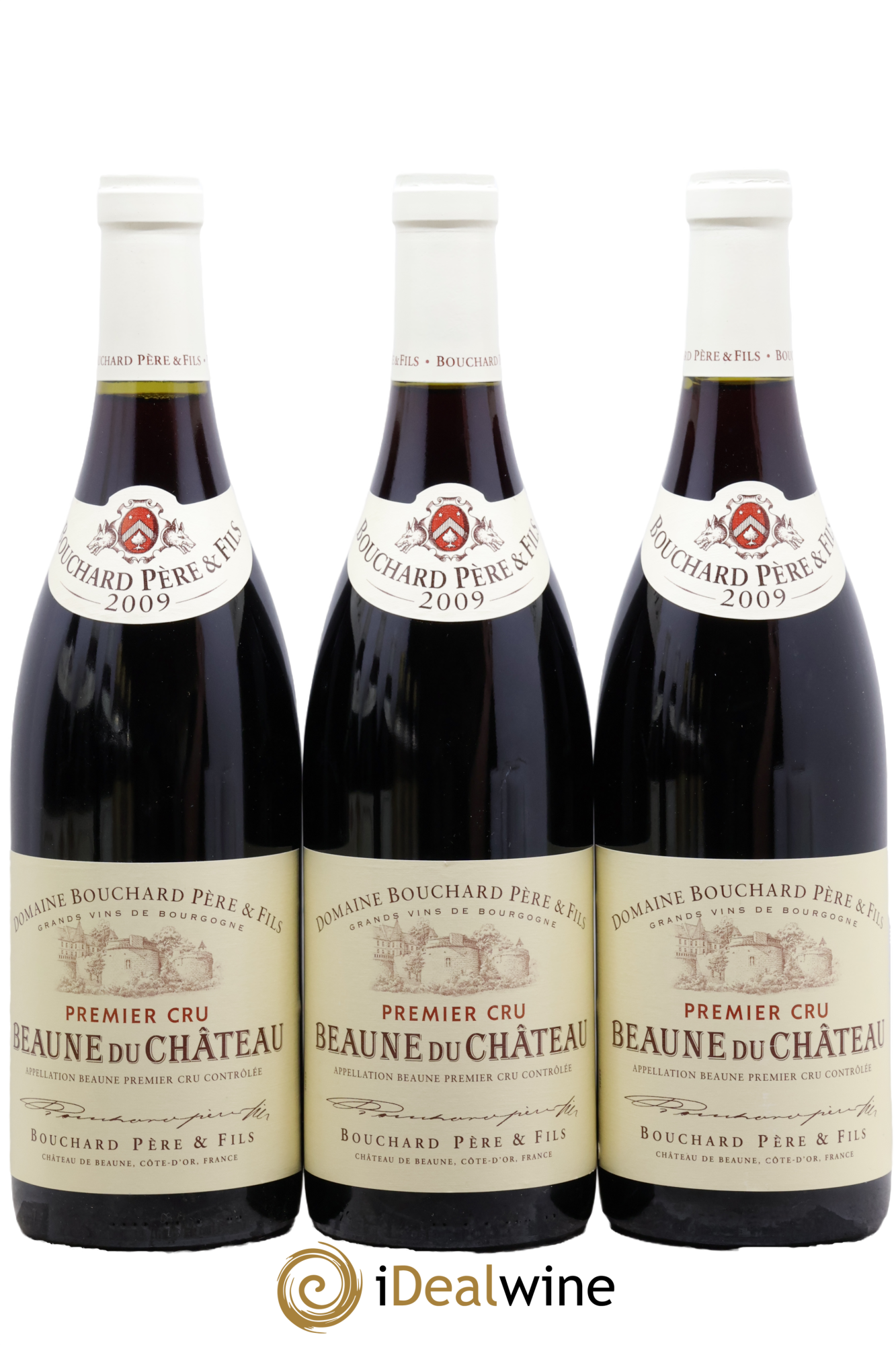 Beaune 1er Cru Bouchard Père & Fils 2009 - Lot de 3 bouteilles - 0