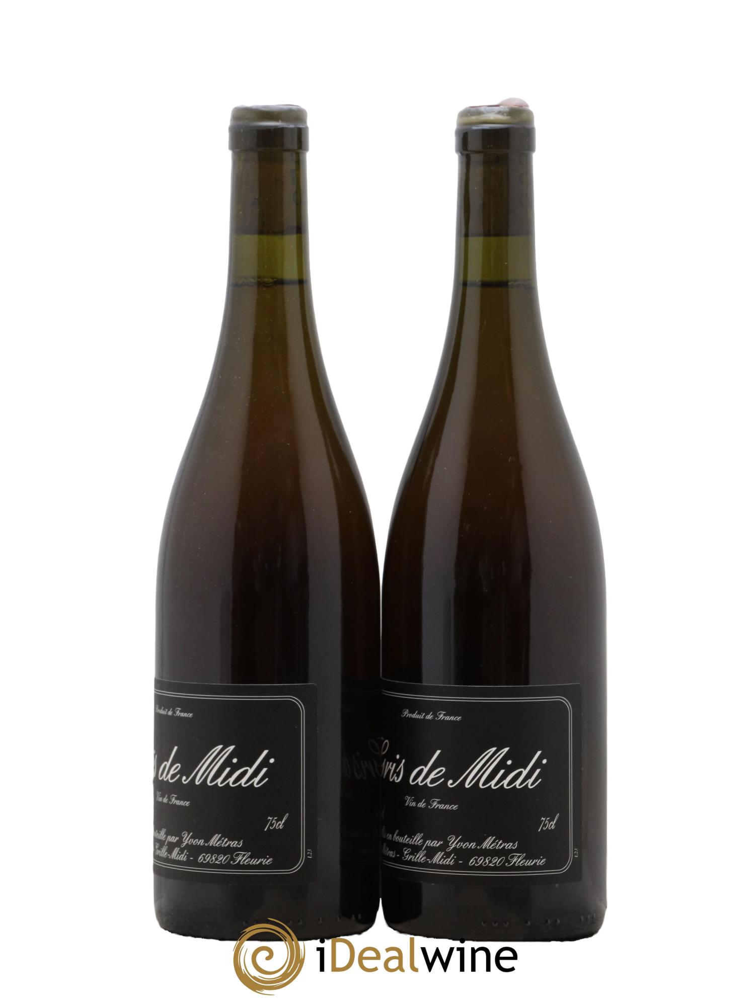 Vin de France Beaujolais Gris de Midi Domaine Yvon Métras 2023 - Lot of 2 bottles - 1