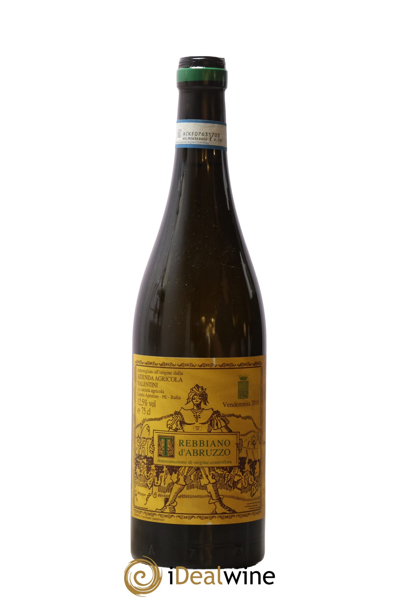 Trebbiano d'Abruzzo DOC Francesco Valentini 2018 - Posten von 1 Flasche - 0