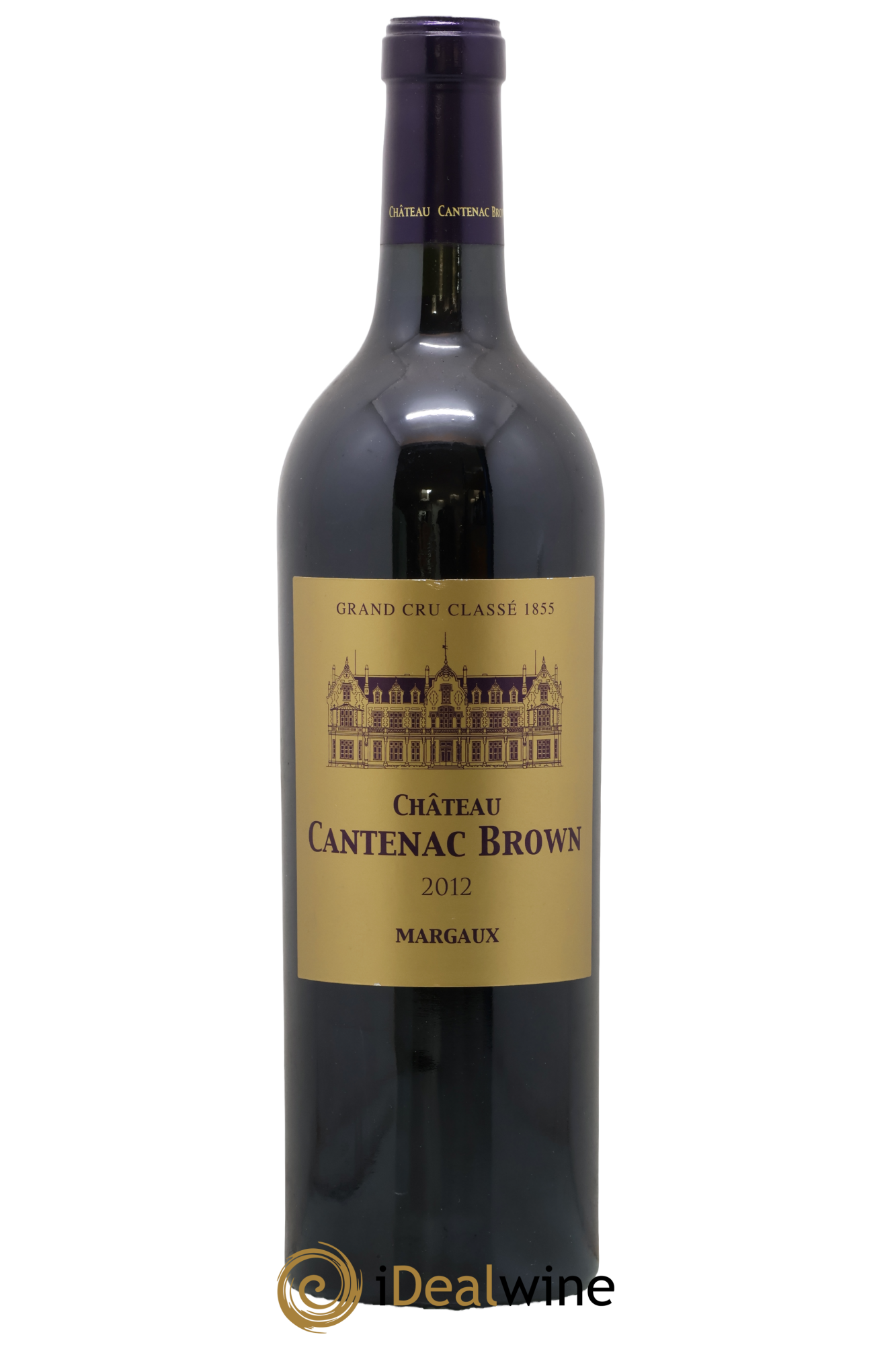 Château Cantenac Brown 3ème Grand Cru Classé 2012 - Lot de 1 bouteille - 0