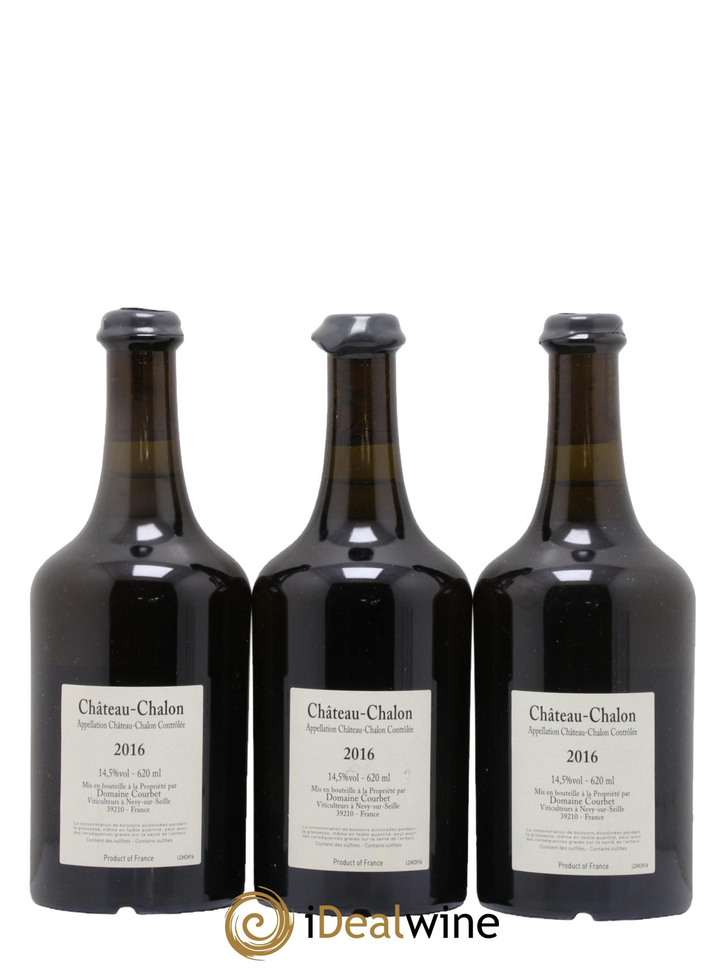 Château-Chalon Courbet Domaine Jean-Marie Courbet 2016 - Lot de 3 clavelins - 1