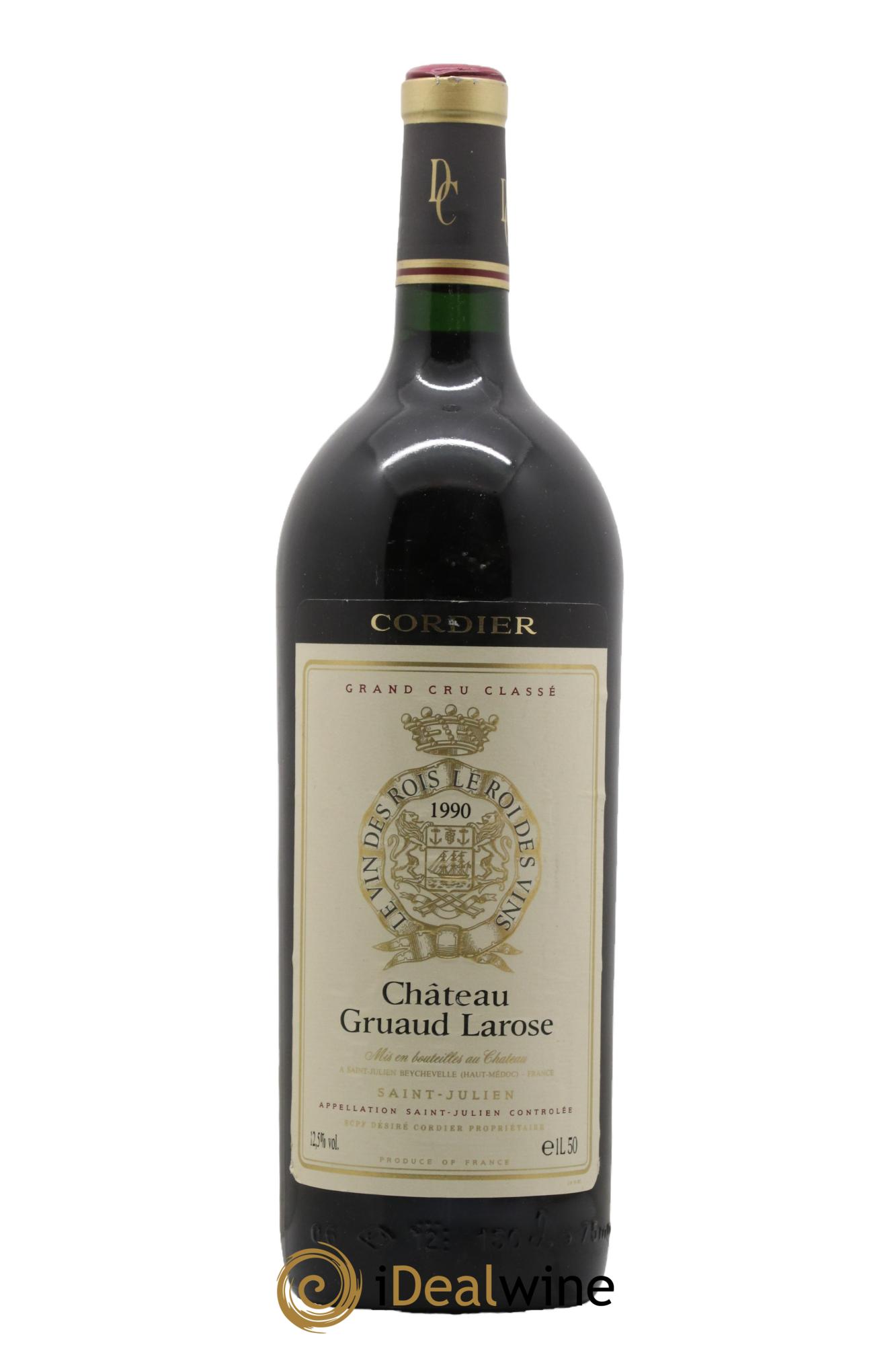 Château Gruaud Larose 2ème Grand Cru Classé 1990 - Lot de 1 magnum - 0