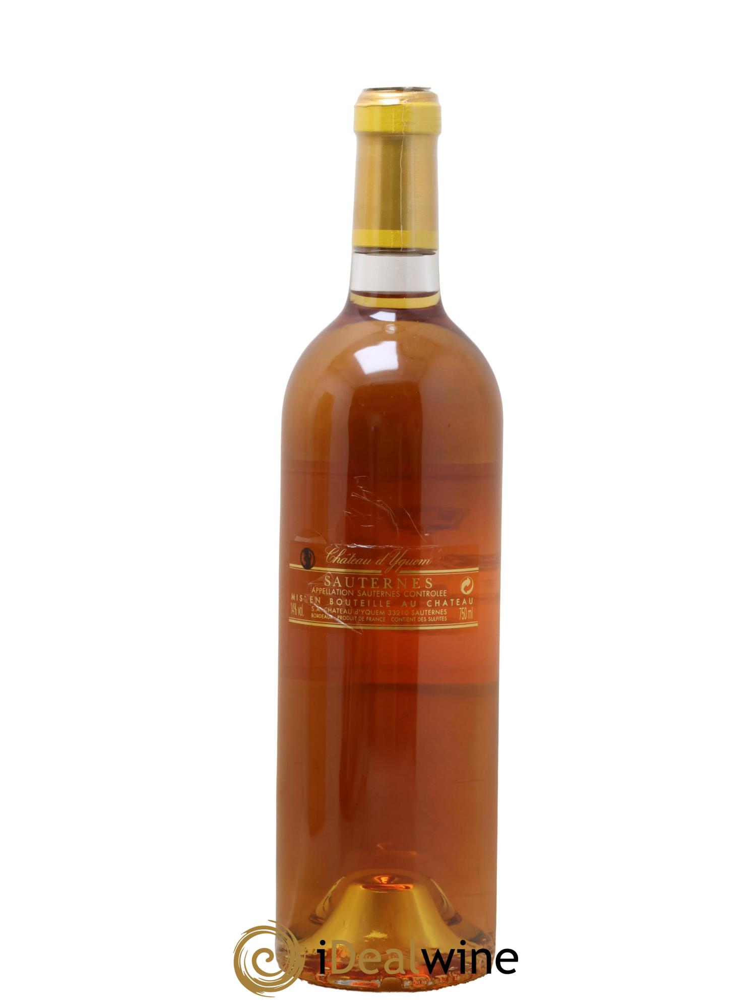 Château d' Yquem 1er Cru Classé Supérieur 2009 - Lot de 1 bouteille - 2