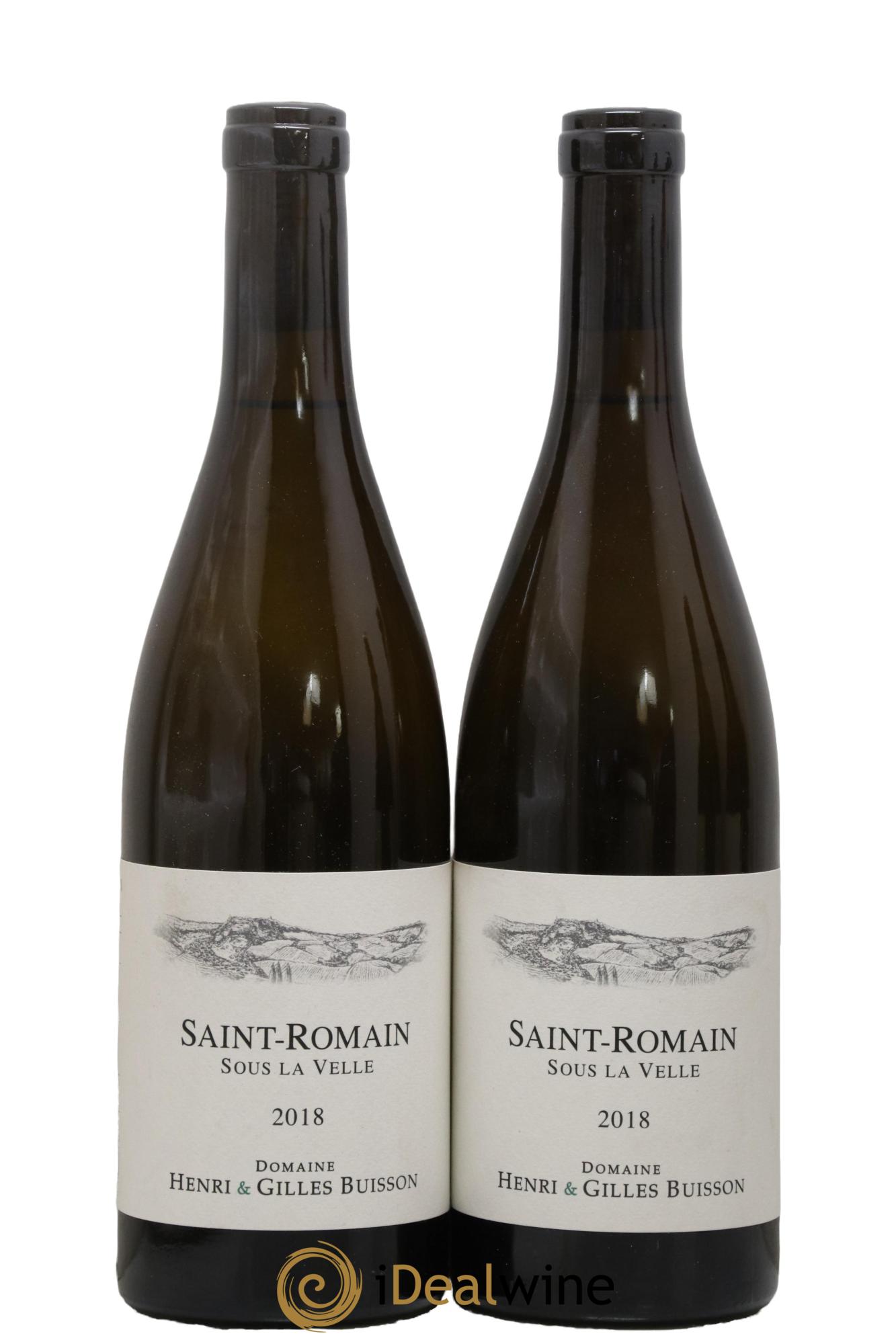 Saint-Romain Sous la Velle Henri et Gilles Buisson (Domaine) 2018 - Lot de 2 bouteilles - 0