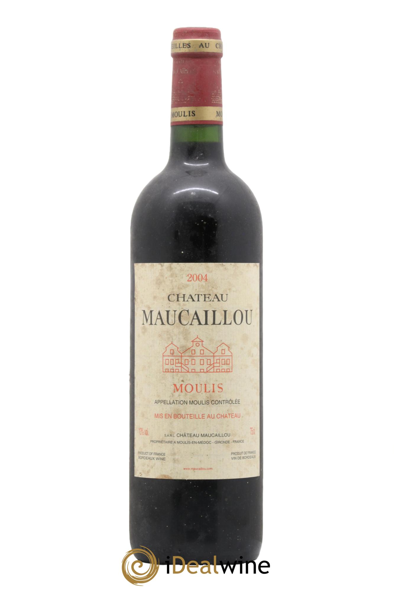 Château Maucaillou 2004 - Posten von 1 Flasche - 0