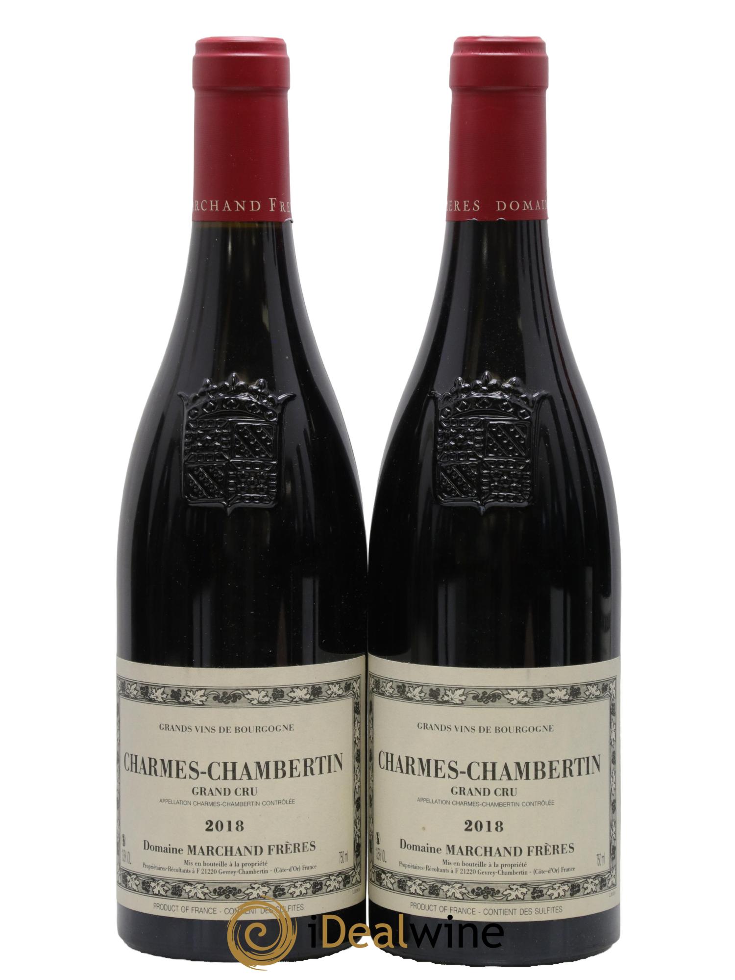 Charmes-Chambertin Grand Cru Marchand Frères 2018 - Posten von 2 Flaschen - 0