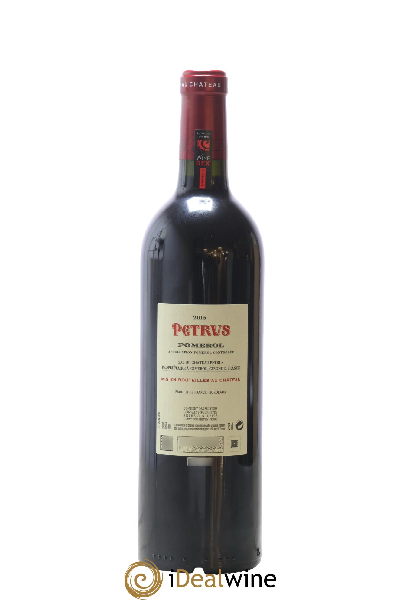 Petrus 2015 - Lot de 1 bouteille - 1