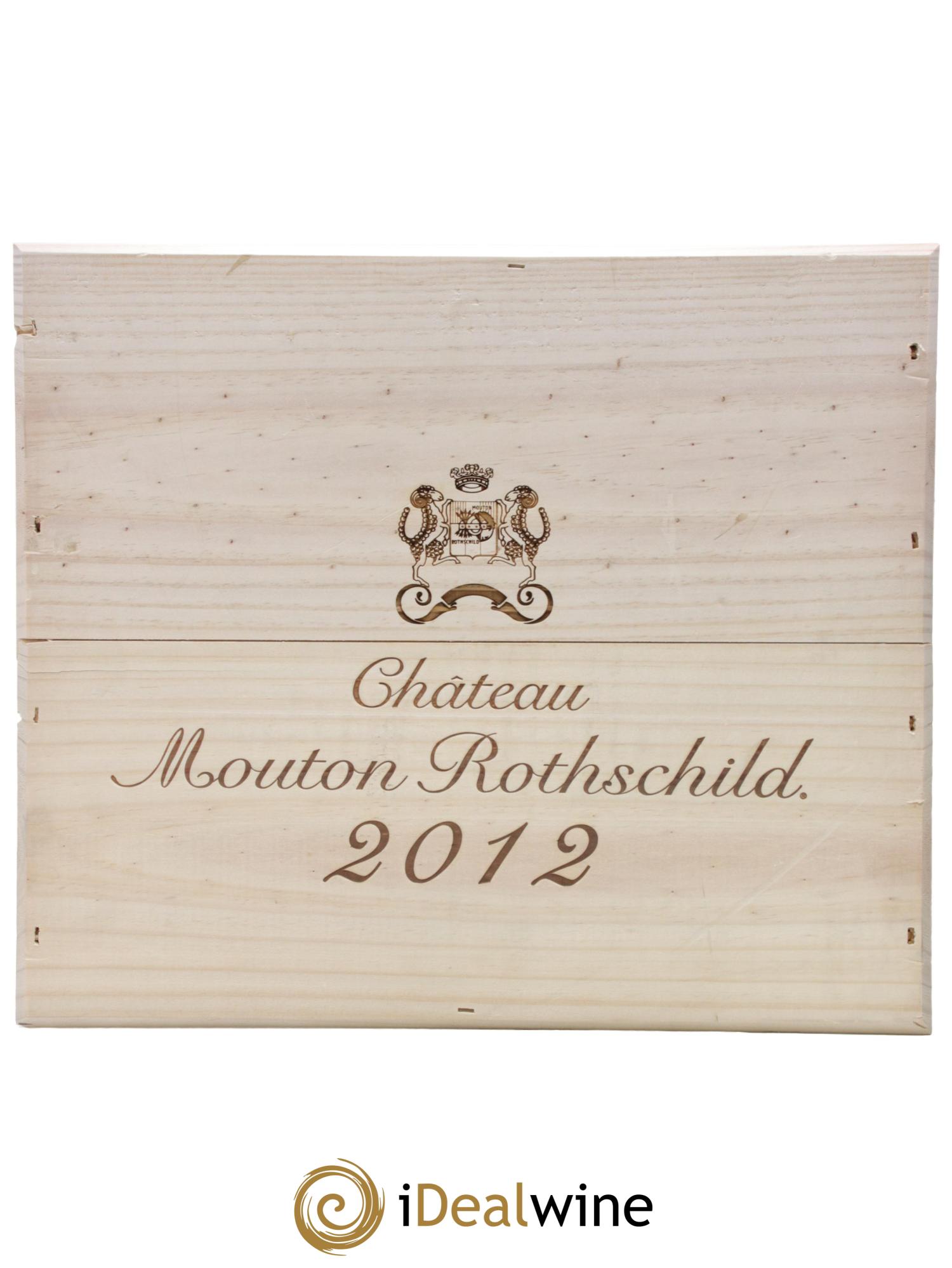Château Mouton Rothschild 1er Grand Cru Classé 2012 - Lot of 3 bottles - 3