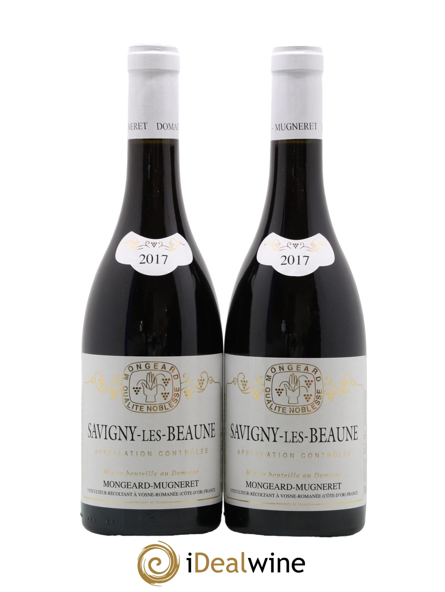Savigny-lès-Beaune Domaine Mongeard Mugneret 2017 - Lot de 2 bouteilles - 0