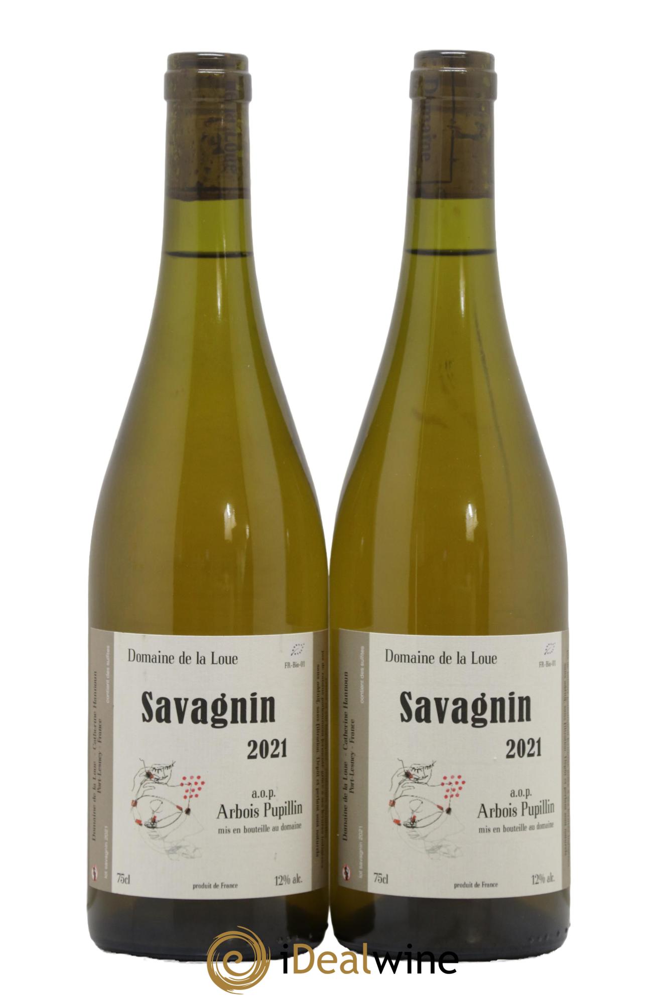 Arbois-Pupillin Savagnin Domaine de la Loue 2021 - Lot de 2 bouteilles - 0