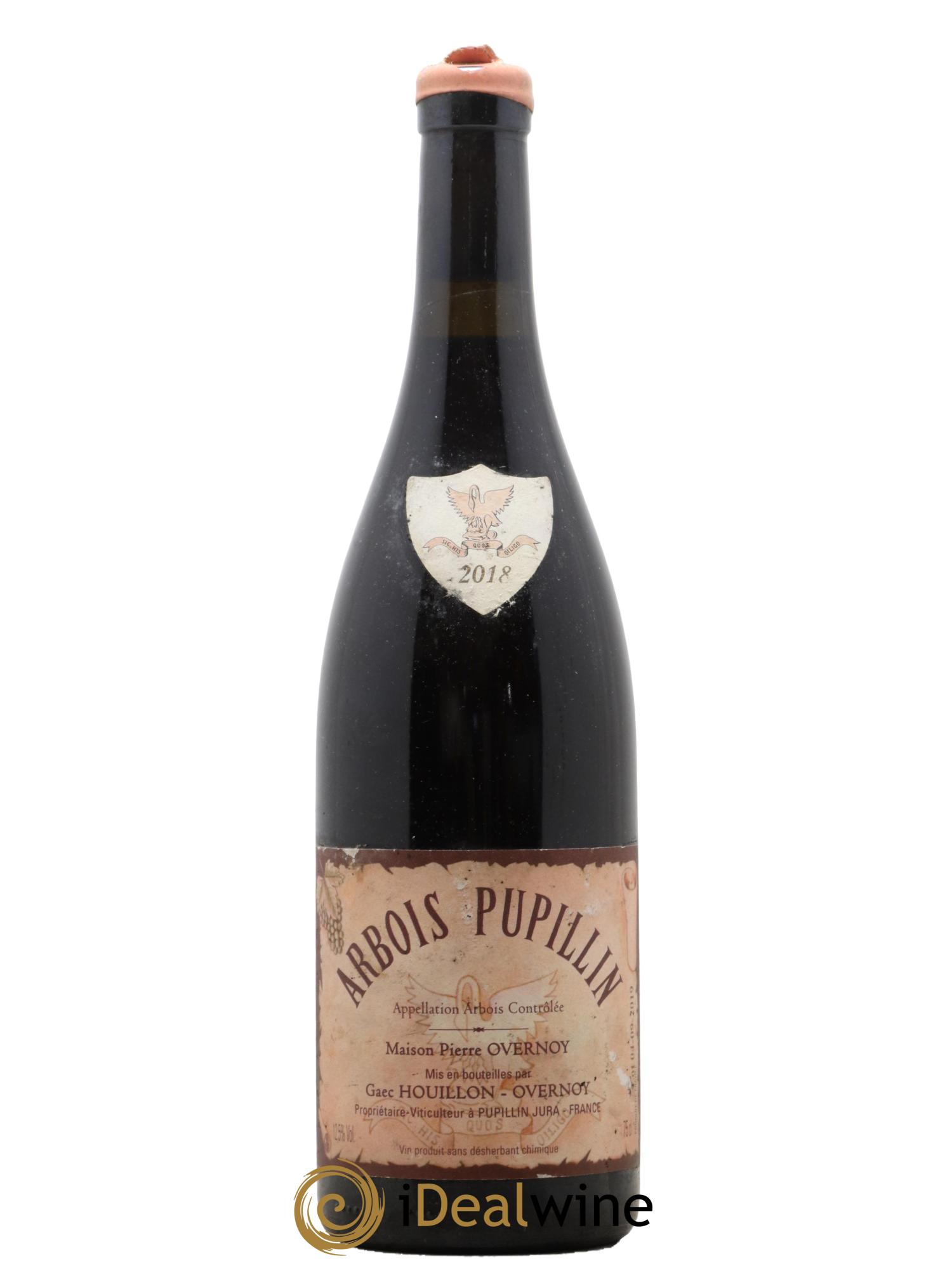Arbois-Pupillin Poulsard (cire rouge) Overnoy-Houillon (Domaine) 2018 - Lot de 1 bouteille - 0
