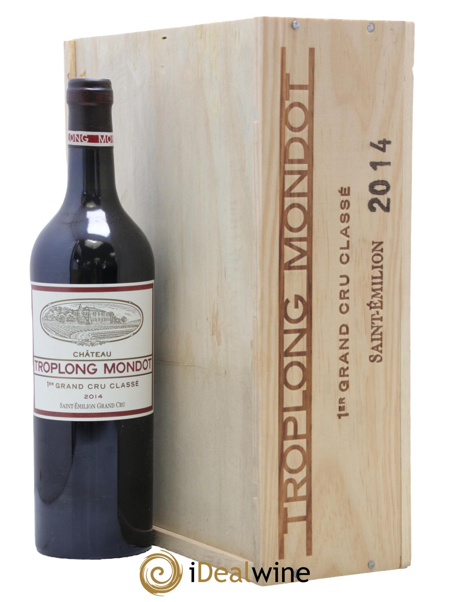 Château Troplong Mondot 1er Grand Cru Classé B 2014 - Lot de 3 bouteilles - 1