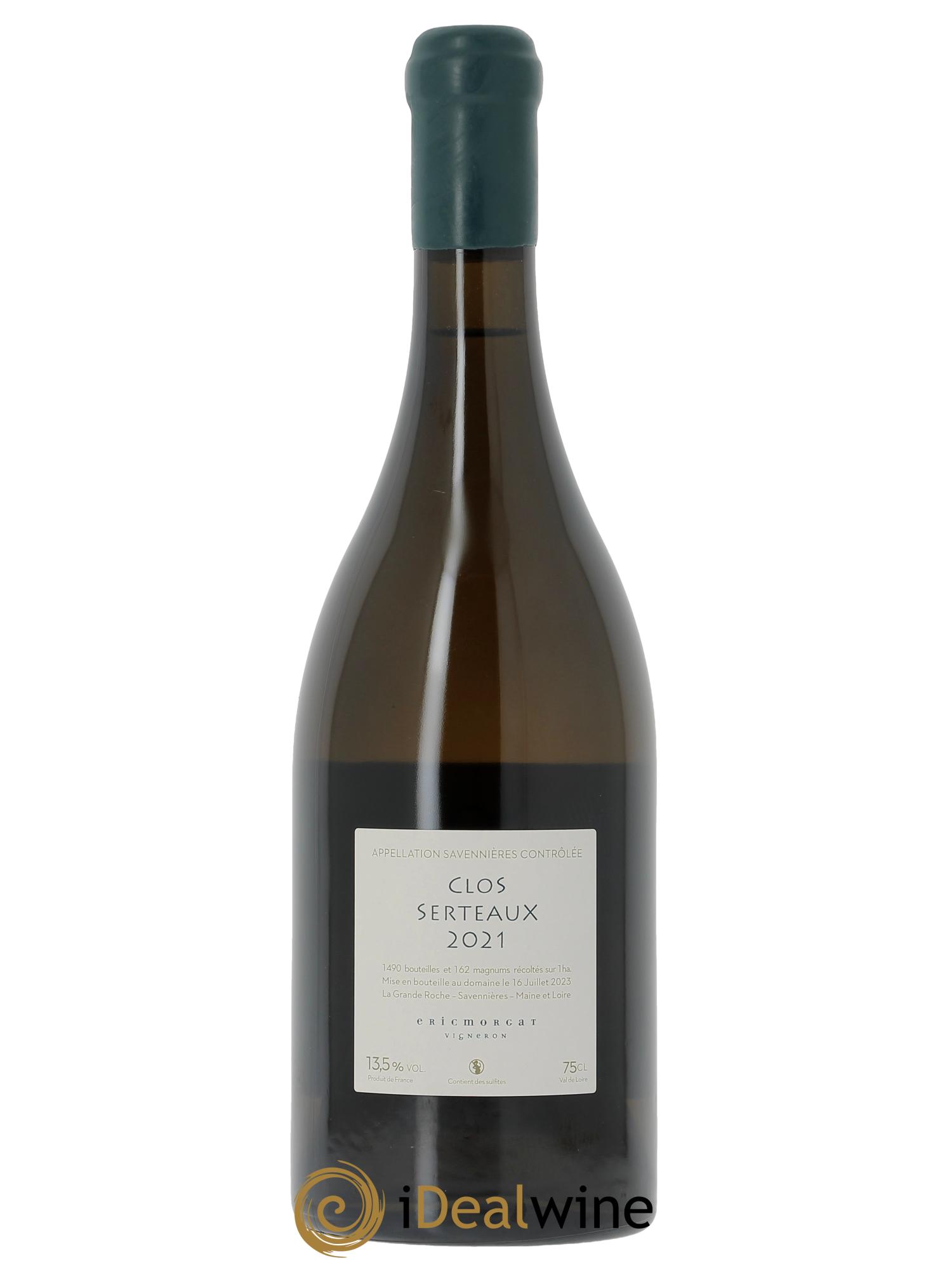 Savennières Clos Serteaux Eric Morgat 2021 - Lotto di 1 bottiglia - 1