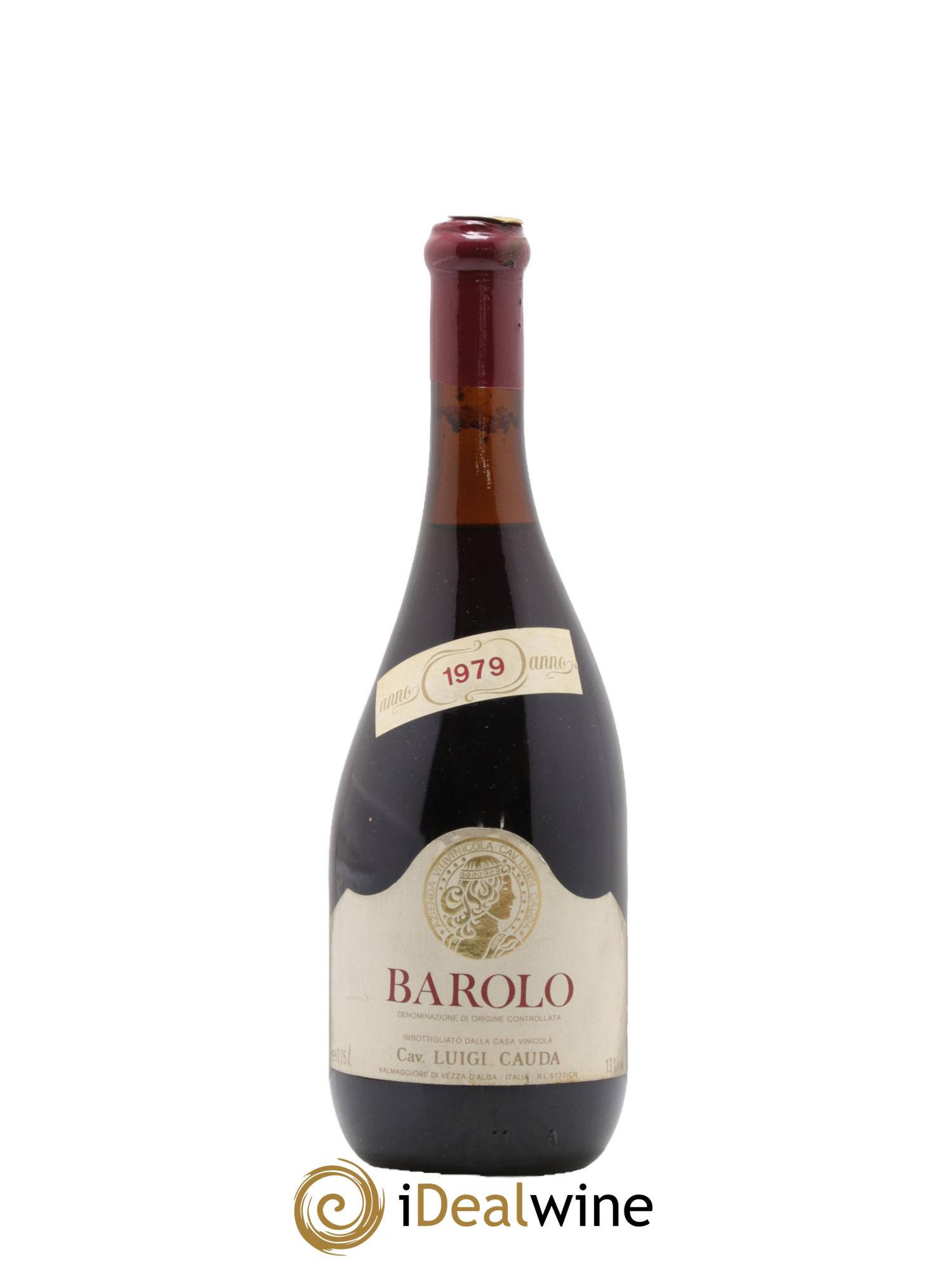 Barolo Luigi Cauda 1979 - Lot de 1 bouteille - 0