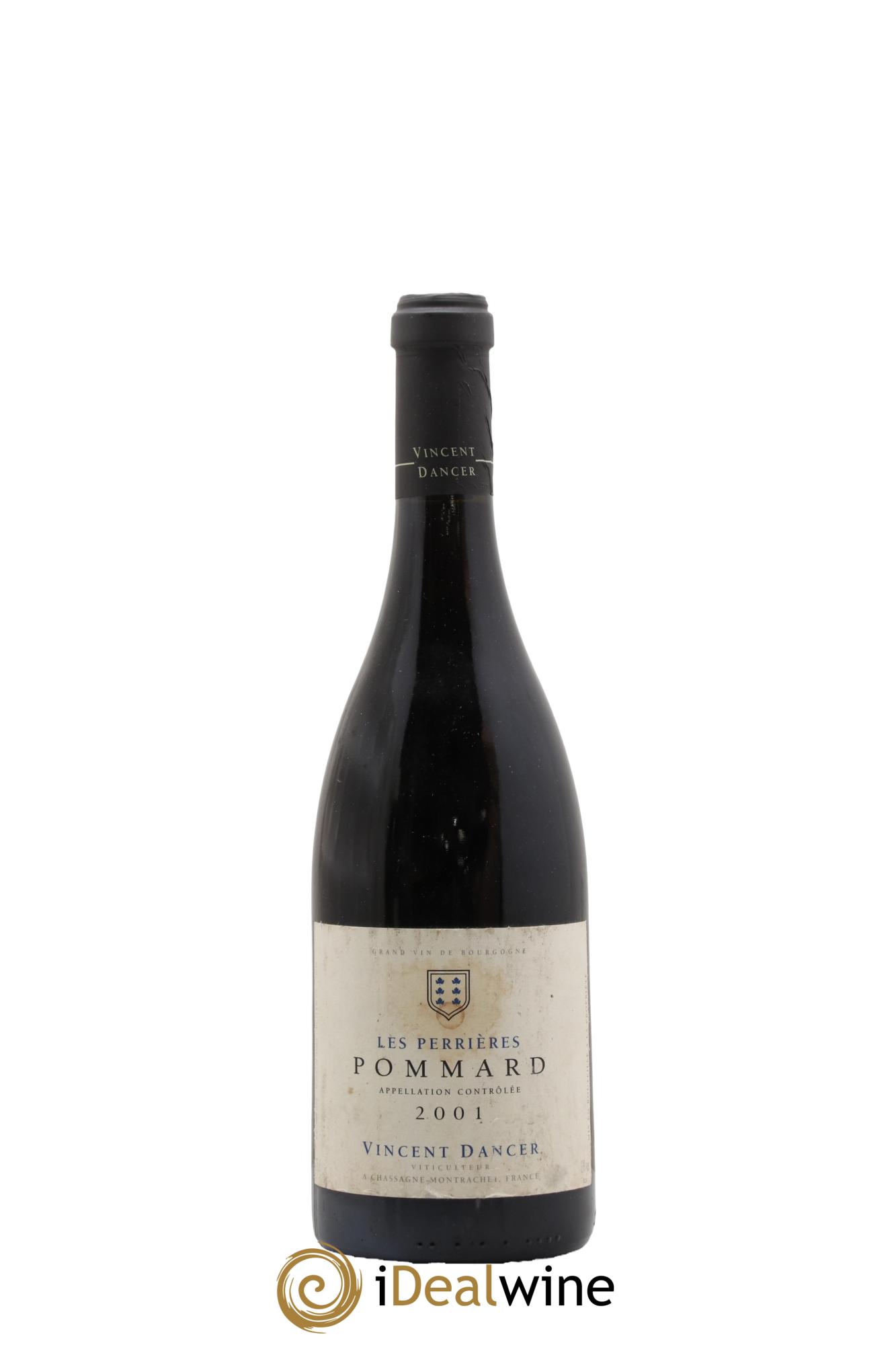 Pommard Les Perrières Vincent Dancer 2001 - Lot de 1 bouteille - 0