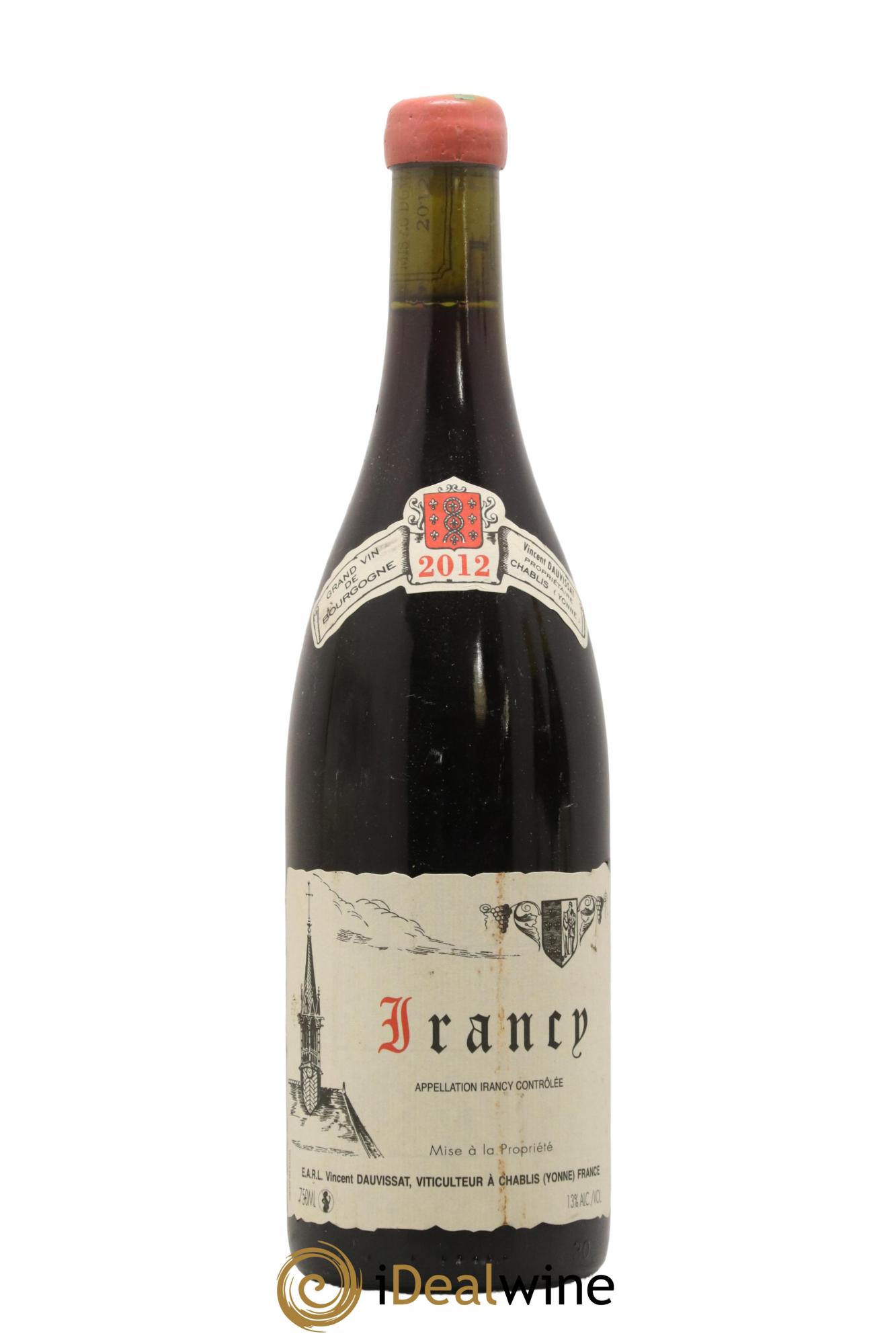 Irancy Vincent Dauvissat (Domaine) 2012 - Lot de 1 bouteille - 0