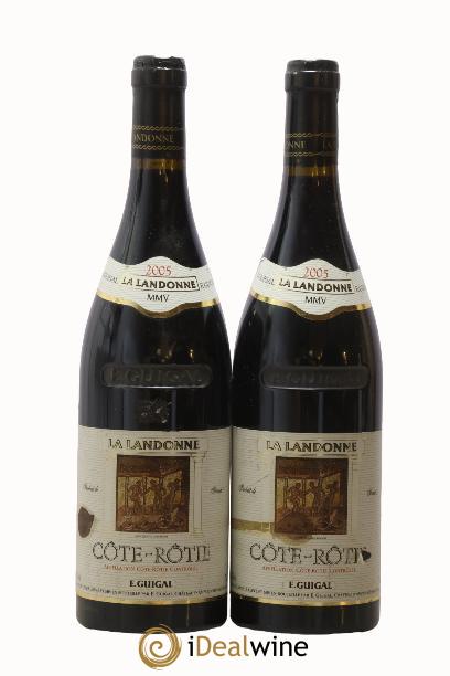Côte-Rôtie La Landonne Guigal 2005 - Lot of 2 bottles - 0