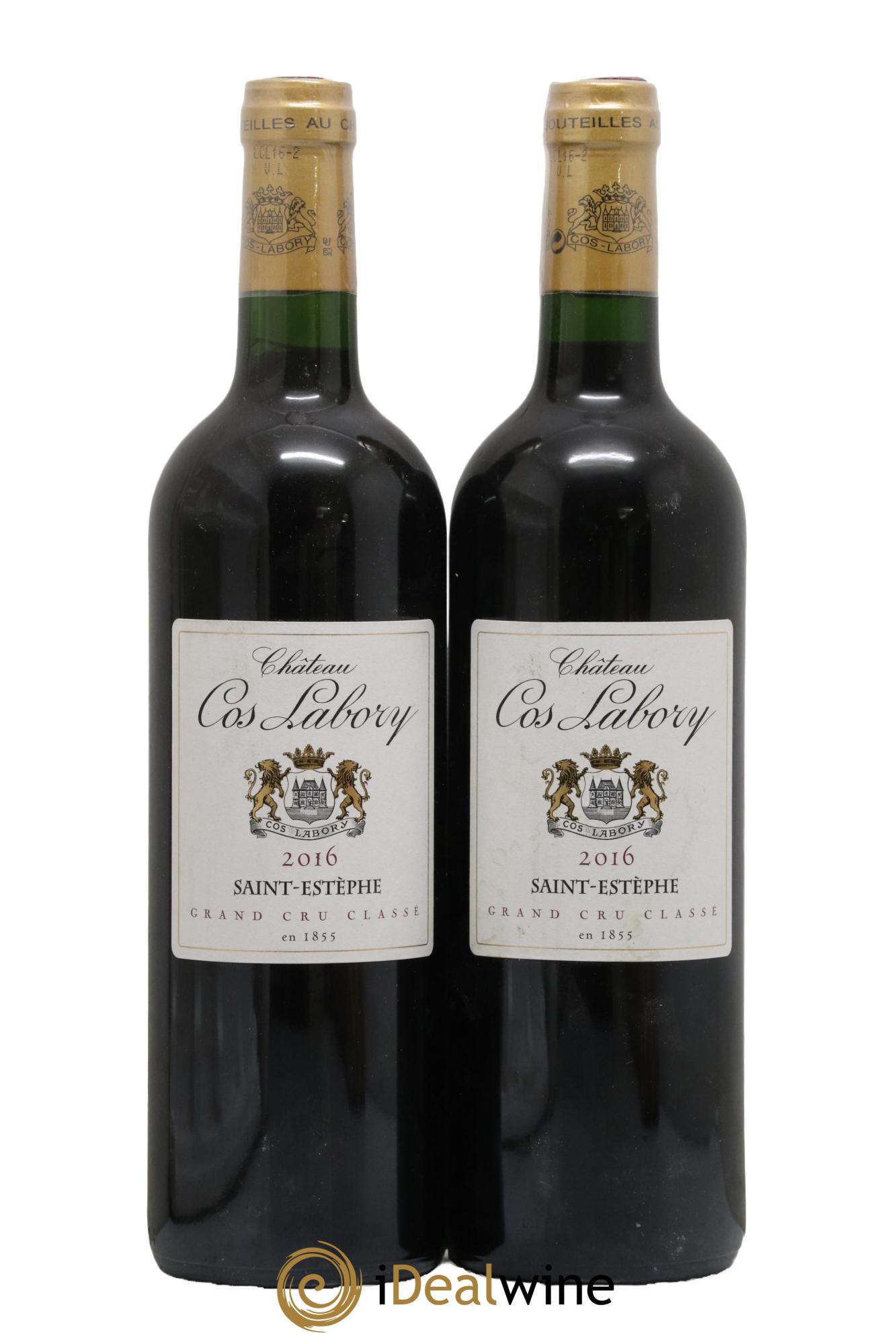 Château Cos Labory 5ème Grand Cru Classé 2016 - Posten von 2 Flaschen - 0