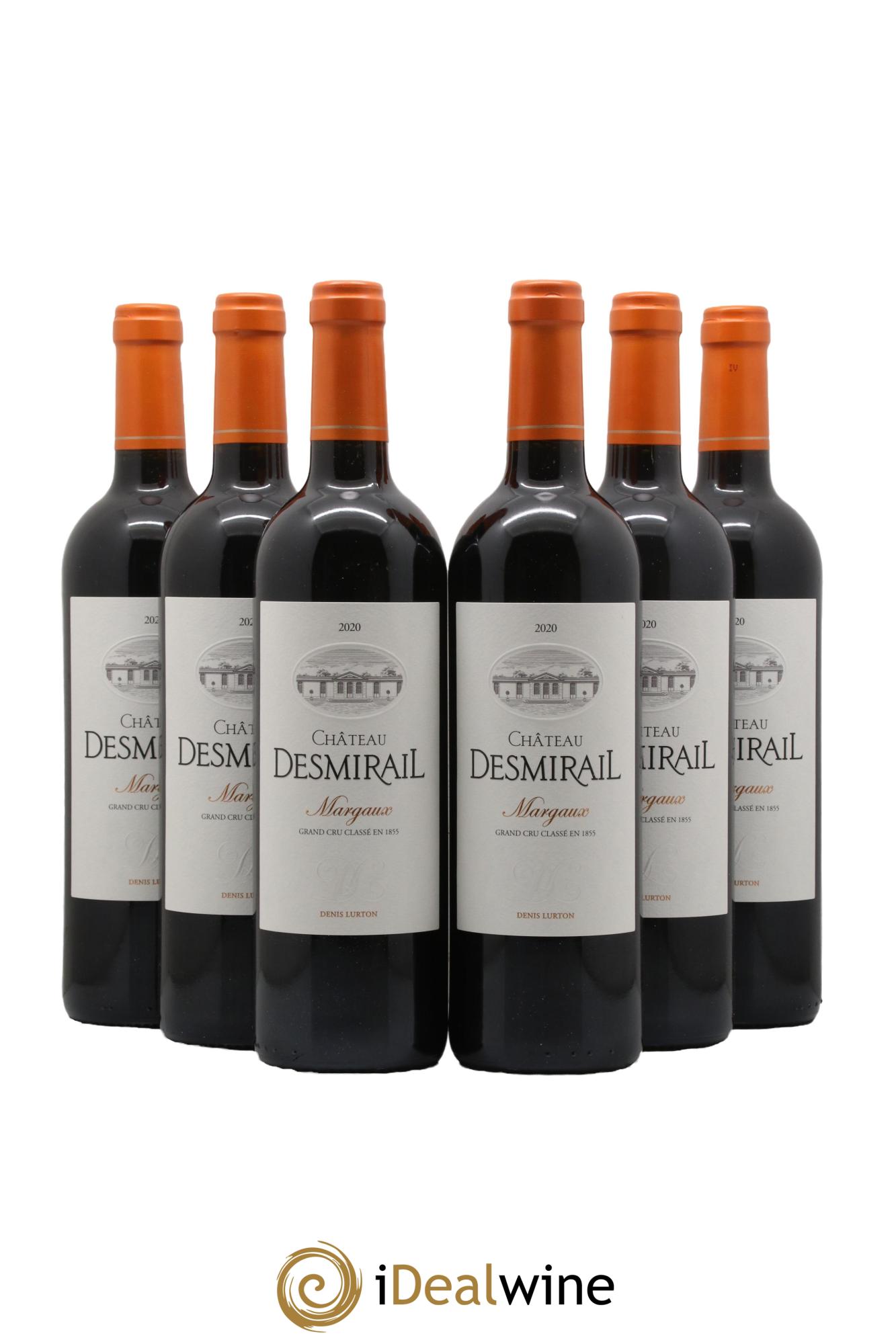 Château Desmirail 3ème Grand Cru Classé 2020 - Posten von 6 Flaschen - 0