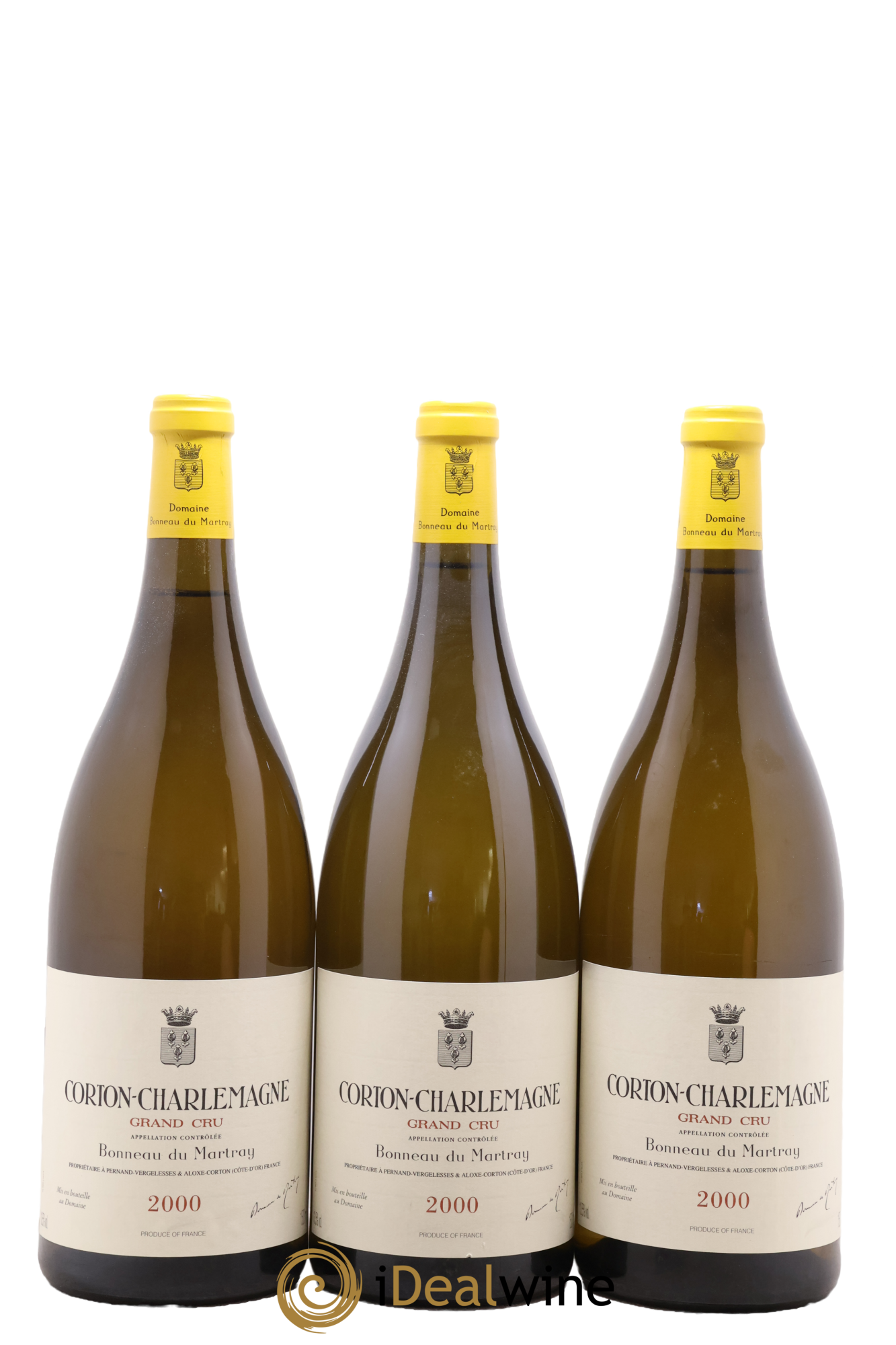 Corton-Charlemagne Grand Cru Bonneau du Martray (Domaine) 2000 - Lot de 3 magnums - 0