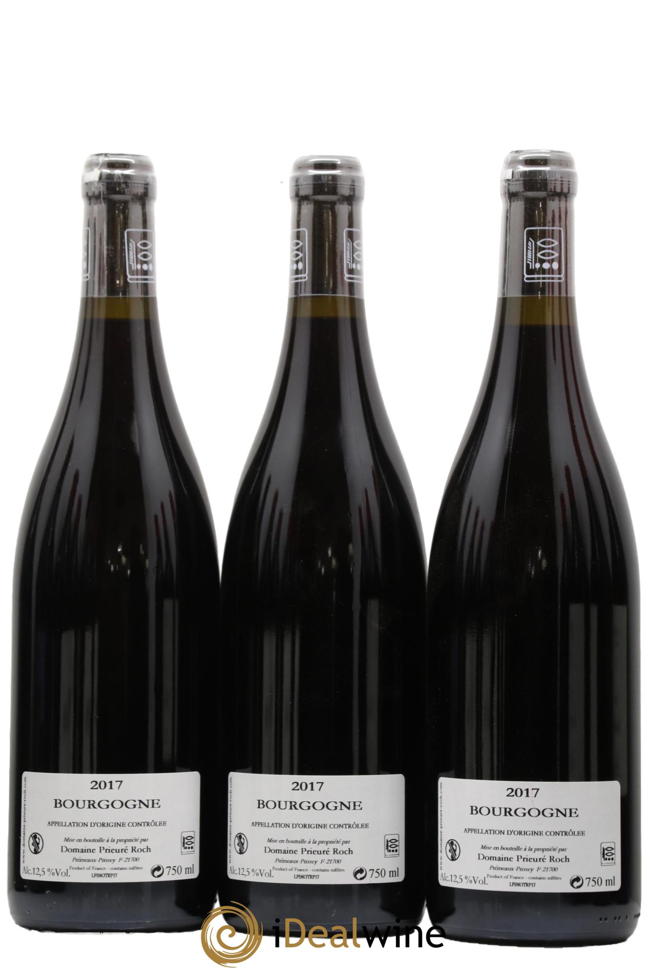 Bourgogne Pinoterie Prieuré Roch 2017 - Lot de 3 bouteilles - 1