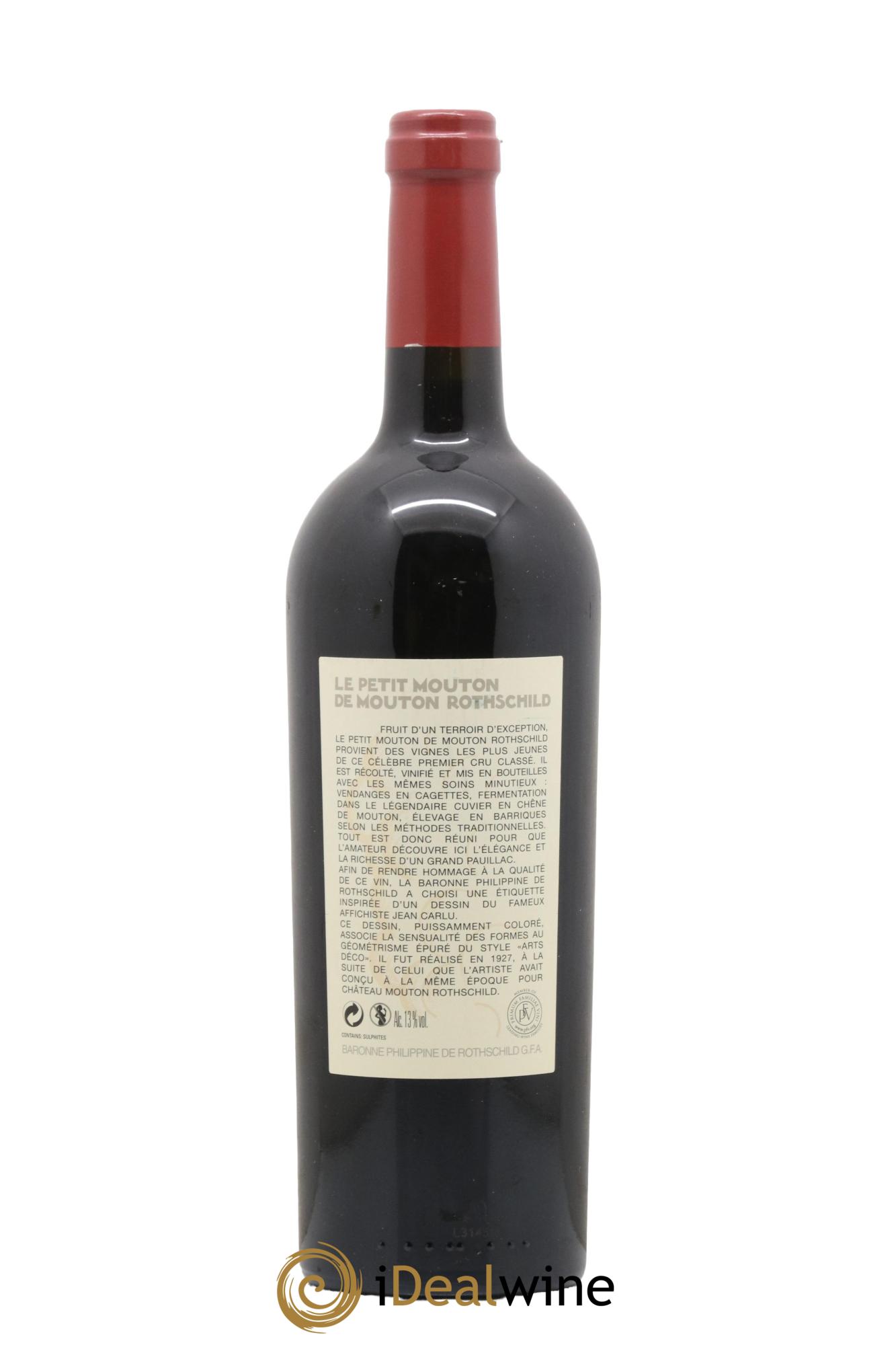 Petit Mouton Second Vin 2009 - Lot de 1 bouteille - 1