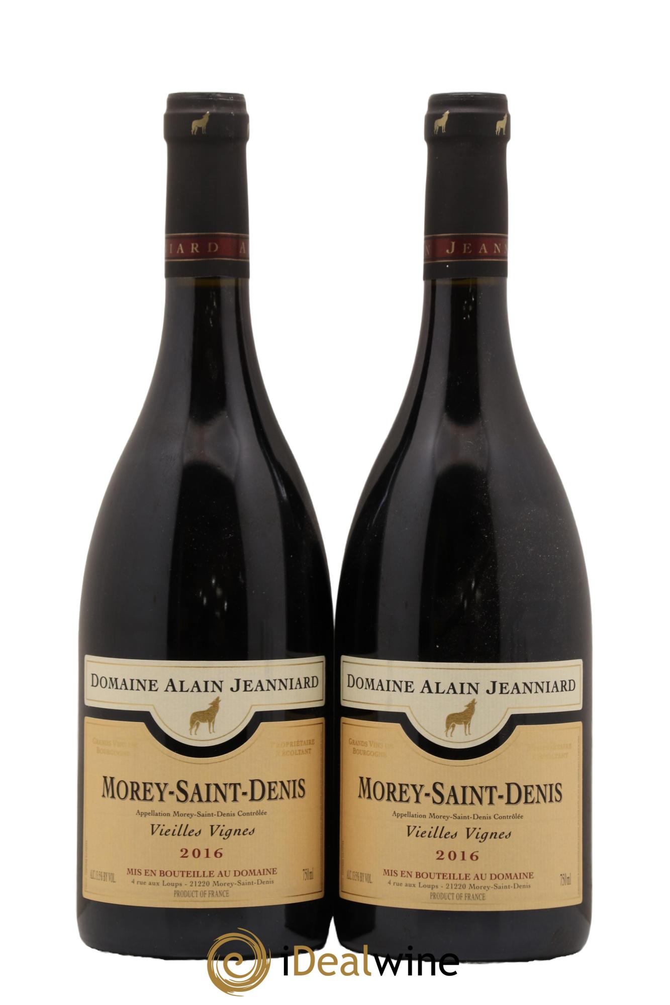Morey-Saint-Denis Vieilles Vignes Françoise Jeanniard 2016 - Lot de 2 bouteilles - 0