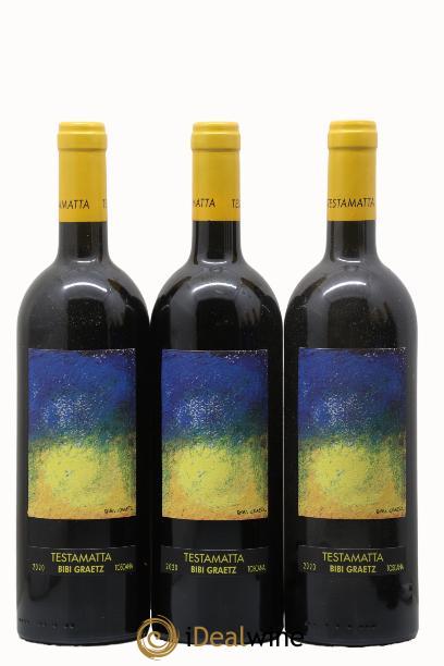 Toscana IGT Testamatta Bibi Graetz 2020 - Lot de 6 bouteilles - 1