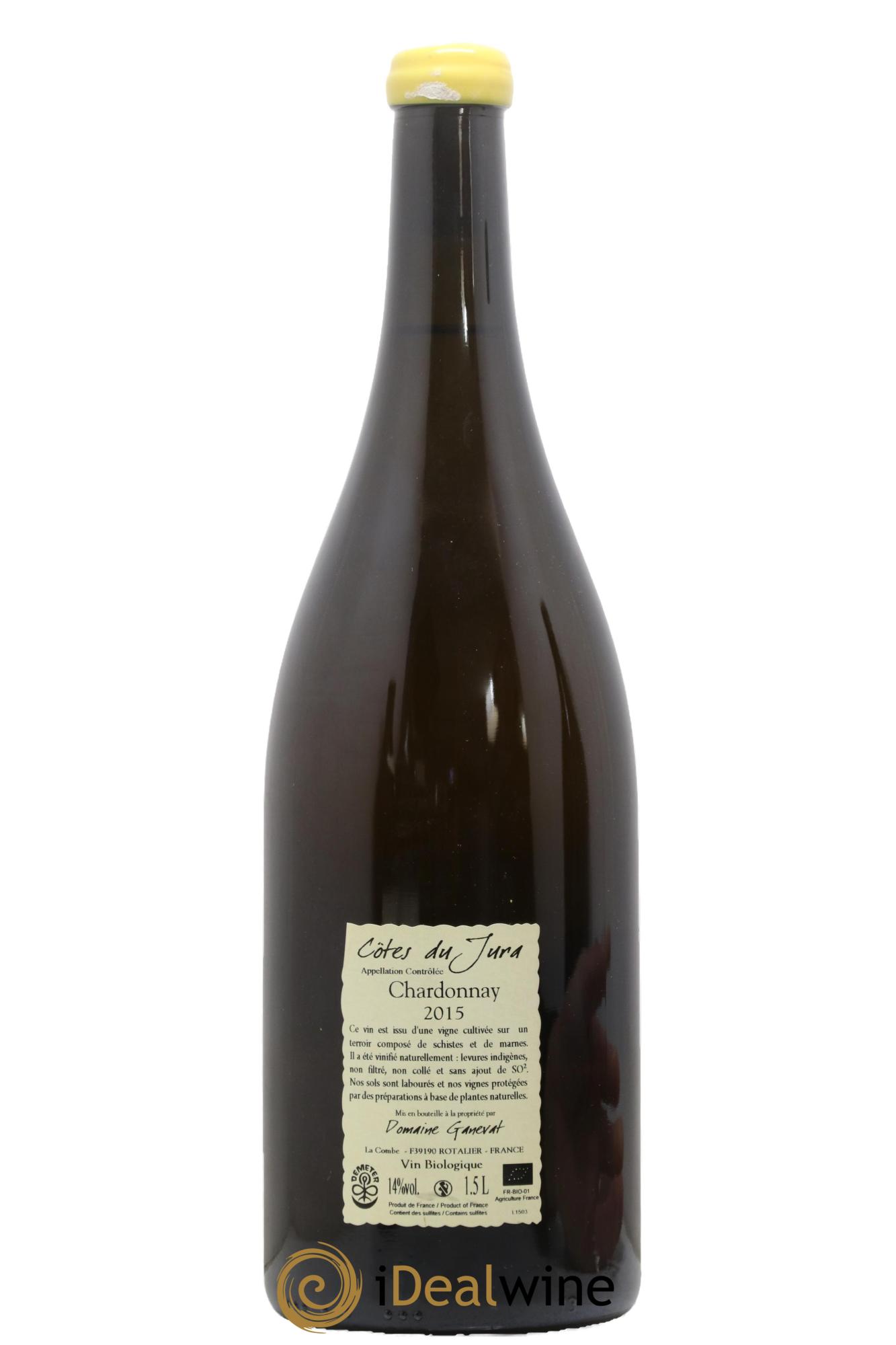 Côtes du Jura Grusse en Billat Jean-François Ganevat (Domaine) 2015 - Lot de 1 magnum - 1