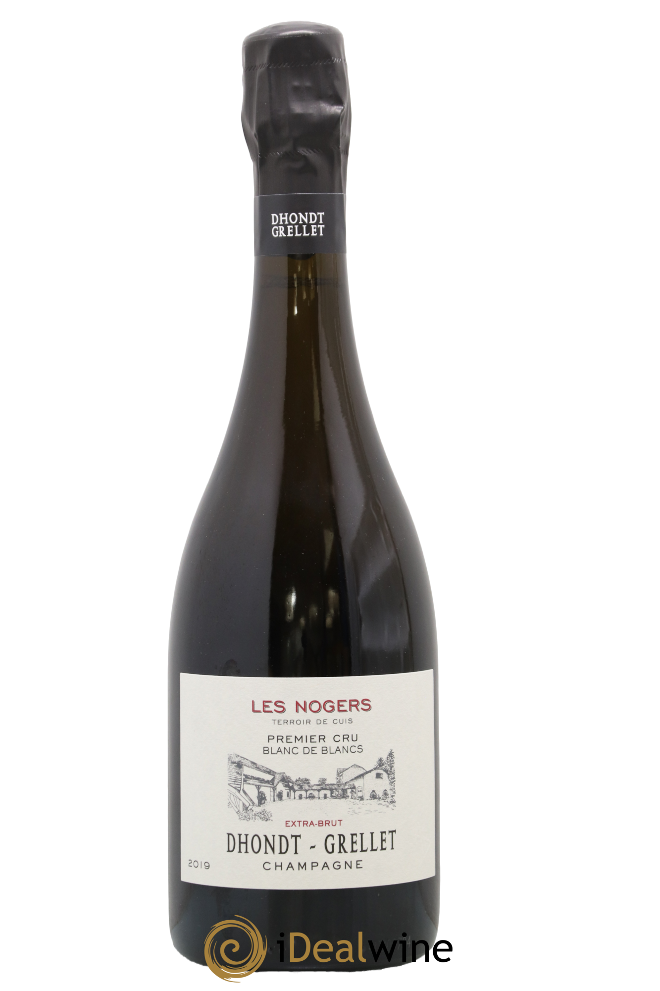 Les Nogers-Premier cru Blanc de Blancs Dhondt Grellet 2019 - Lot of 1 bottle - 0