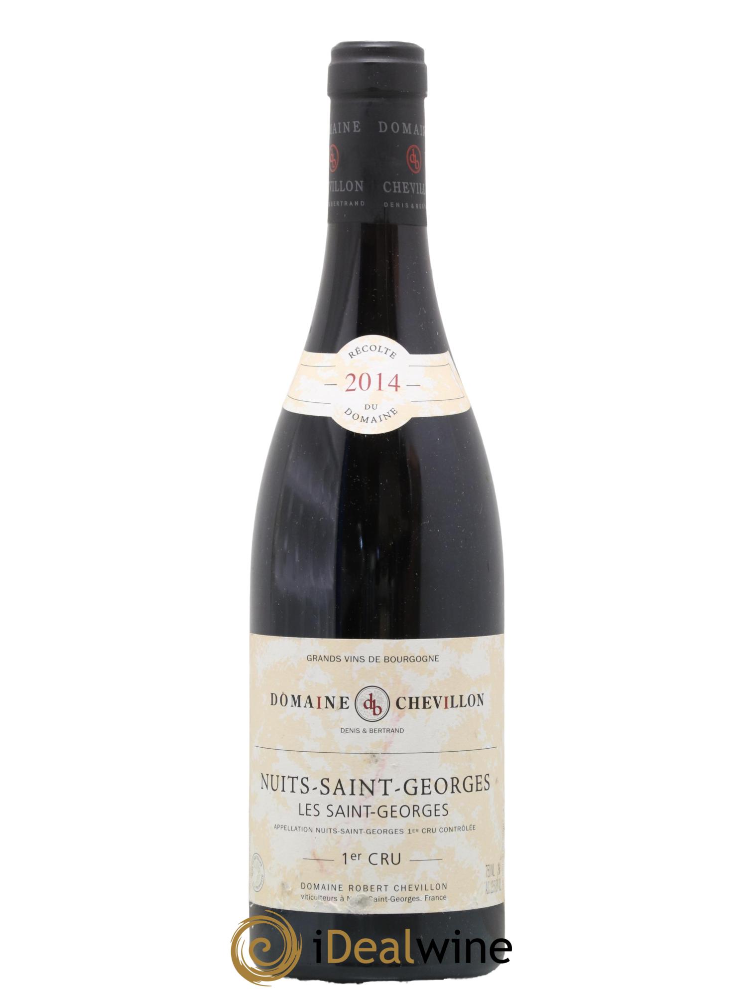 Nuits-Saint-Georges 1er Cru Les Saint Georges Robert Chevillon 2014 - Lot de 1 bouteille - 0