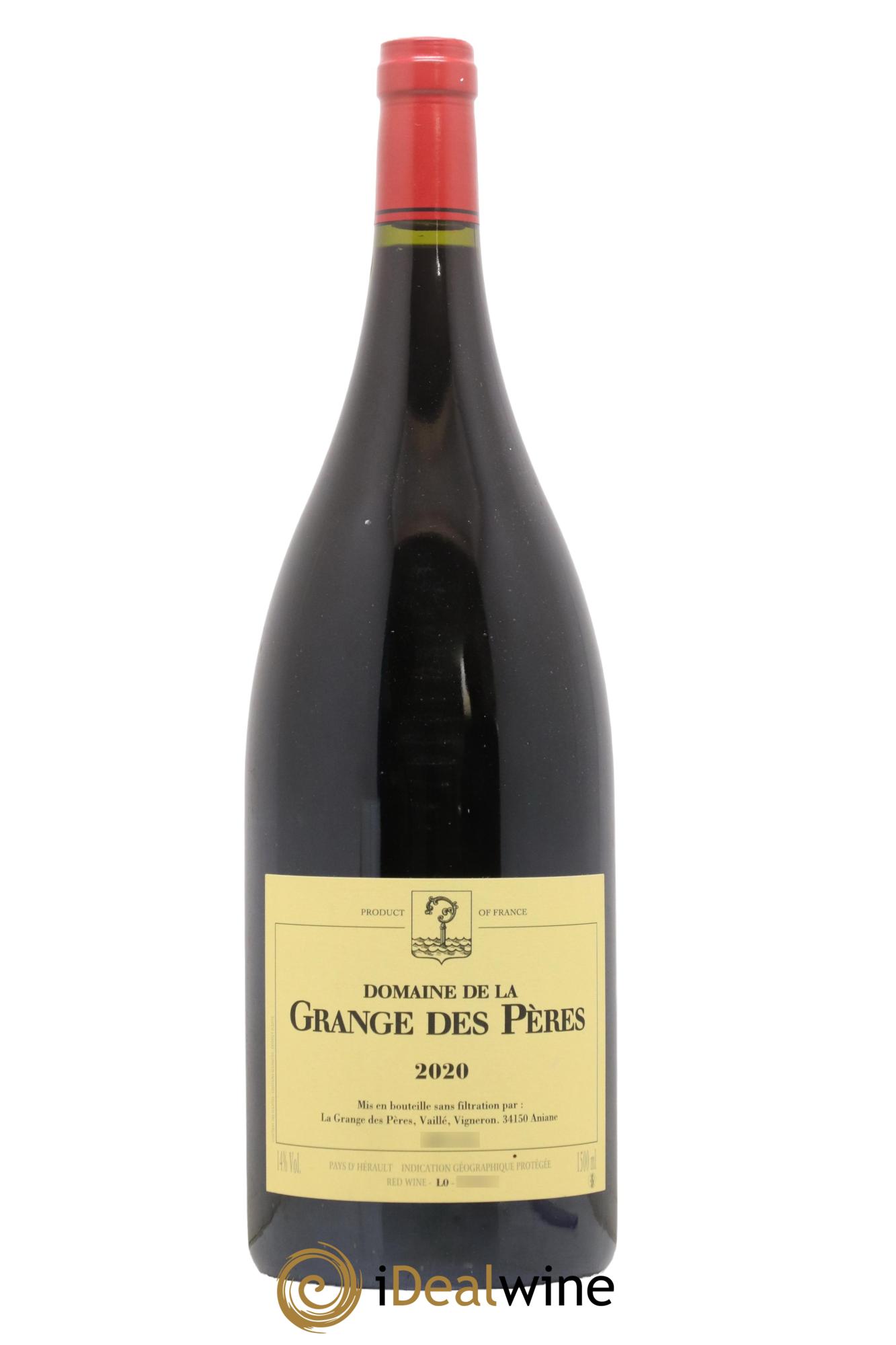 Pays d'Hérault Grange des Pères Laurent Vaillé 2020 - Lot de 1 magnum - 0