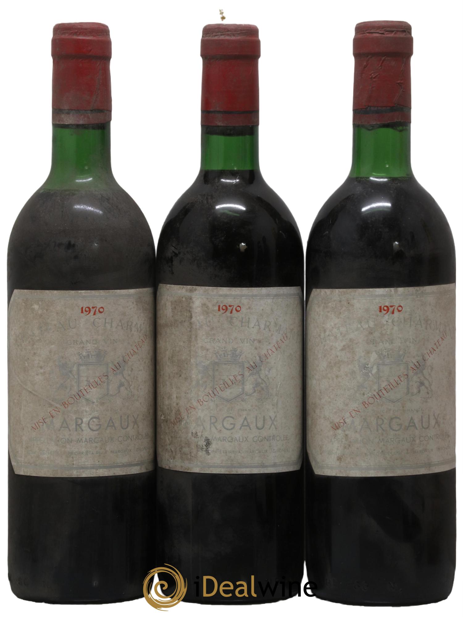 Château Charmant 1970 - Posten von 3 Flaschen - 0