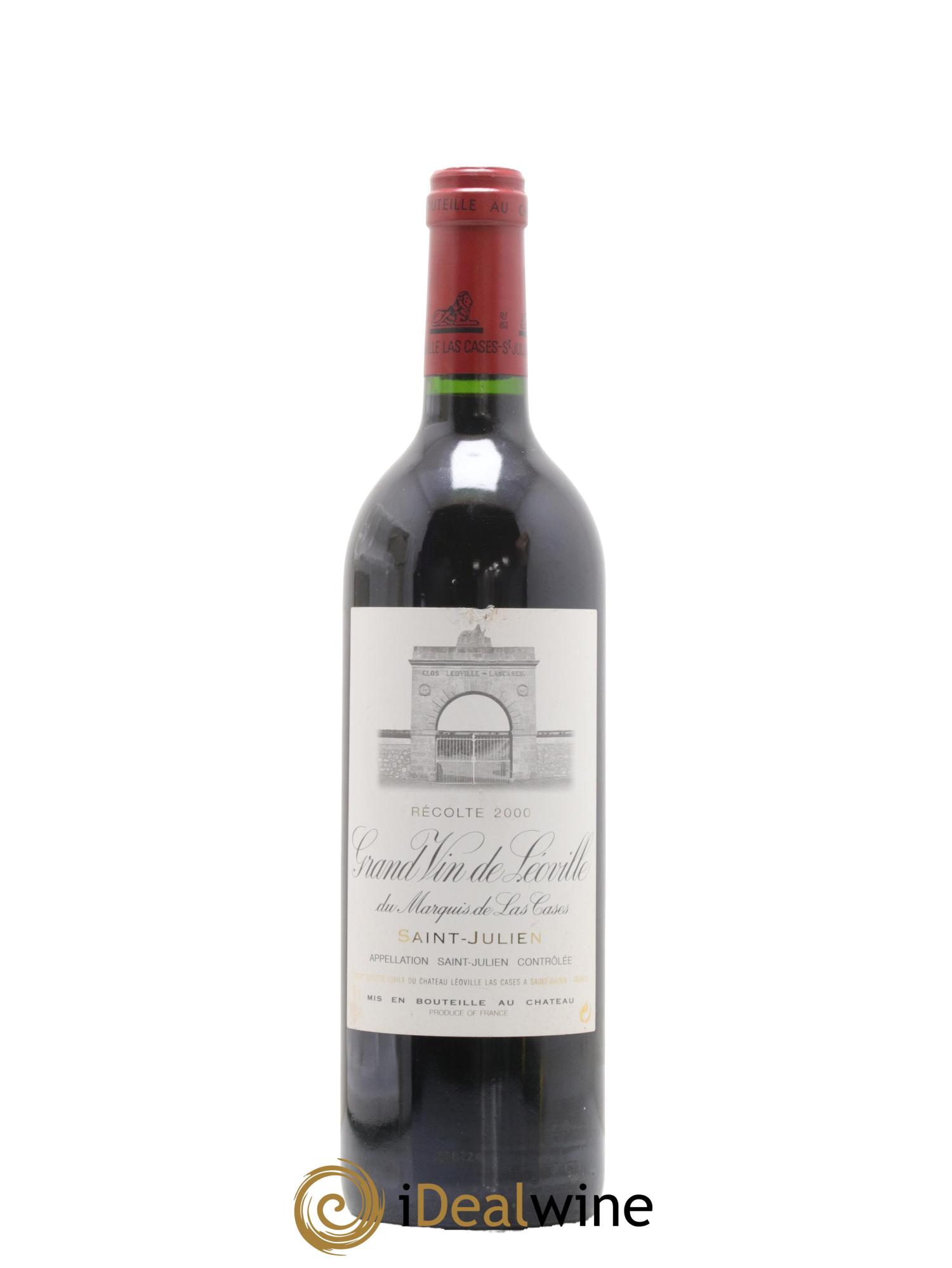 Château Léoville Las Cases 2ème Grand Cru Classé 2000 - Lot de 1 bouteille - 0