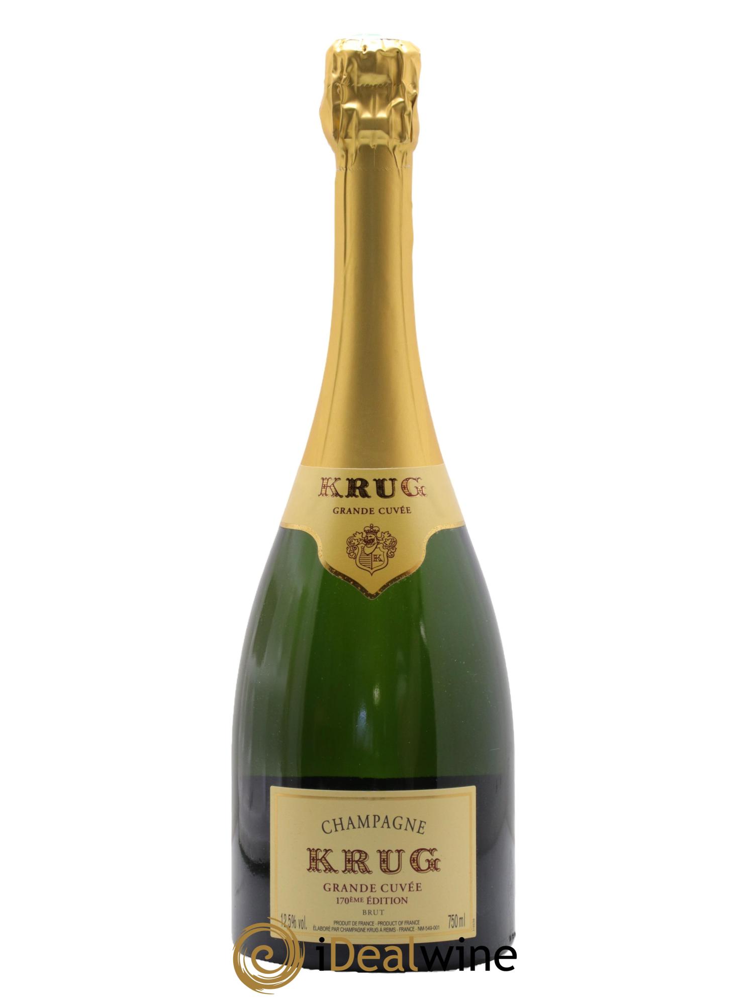 Grande Cuvée - 170ème édition Krug - Lot de 1 bouteille - 0