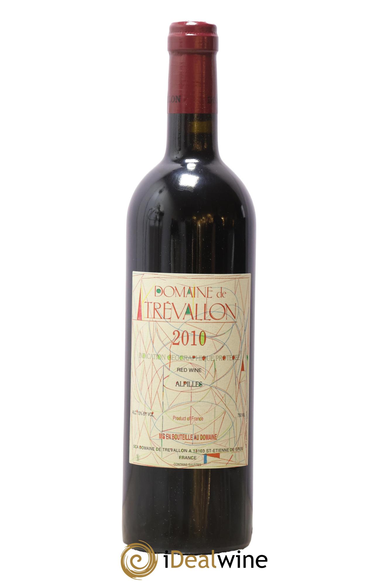 Alpilles Trévallon (Domaine de) Eloi Dürrbach 2010 - Lot de 1 bouteille - 0