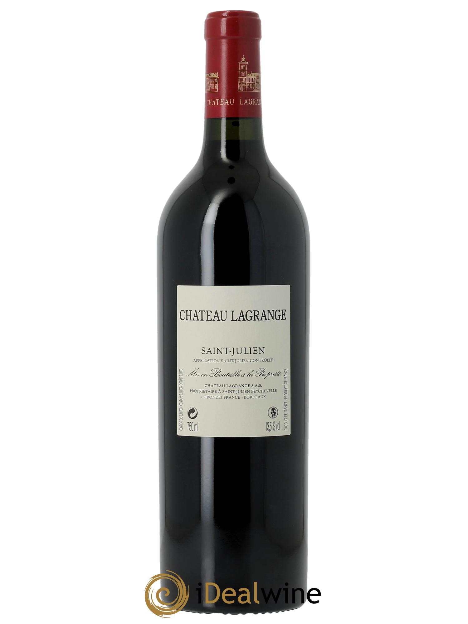 Château Lagrange à Pomerol CBO partir de12 bts 2016 - Lot de 1 bouteille - 1