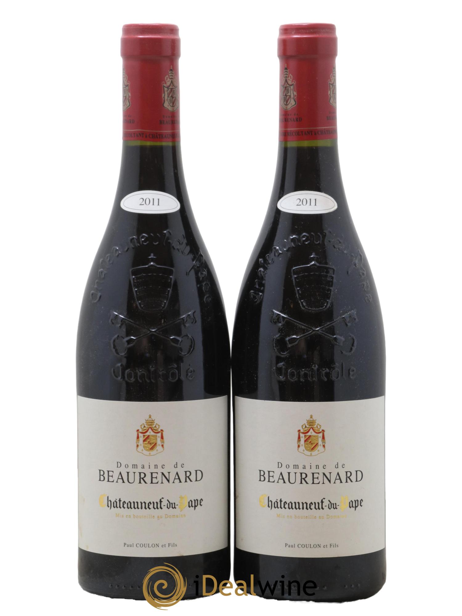Châteauneuf-du-Pape Beaurenard (Domaine de) 2011 - Lot de 2 bouteilles - 0